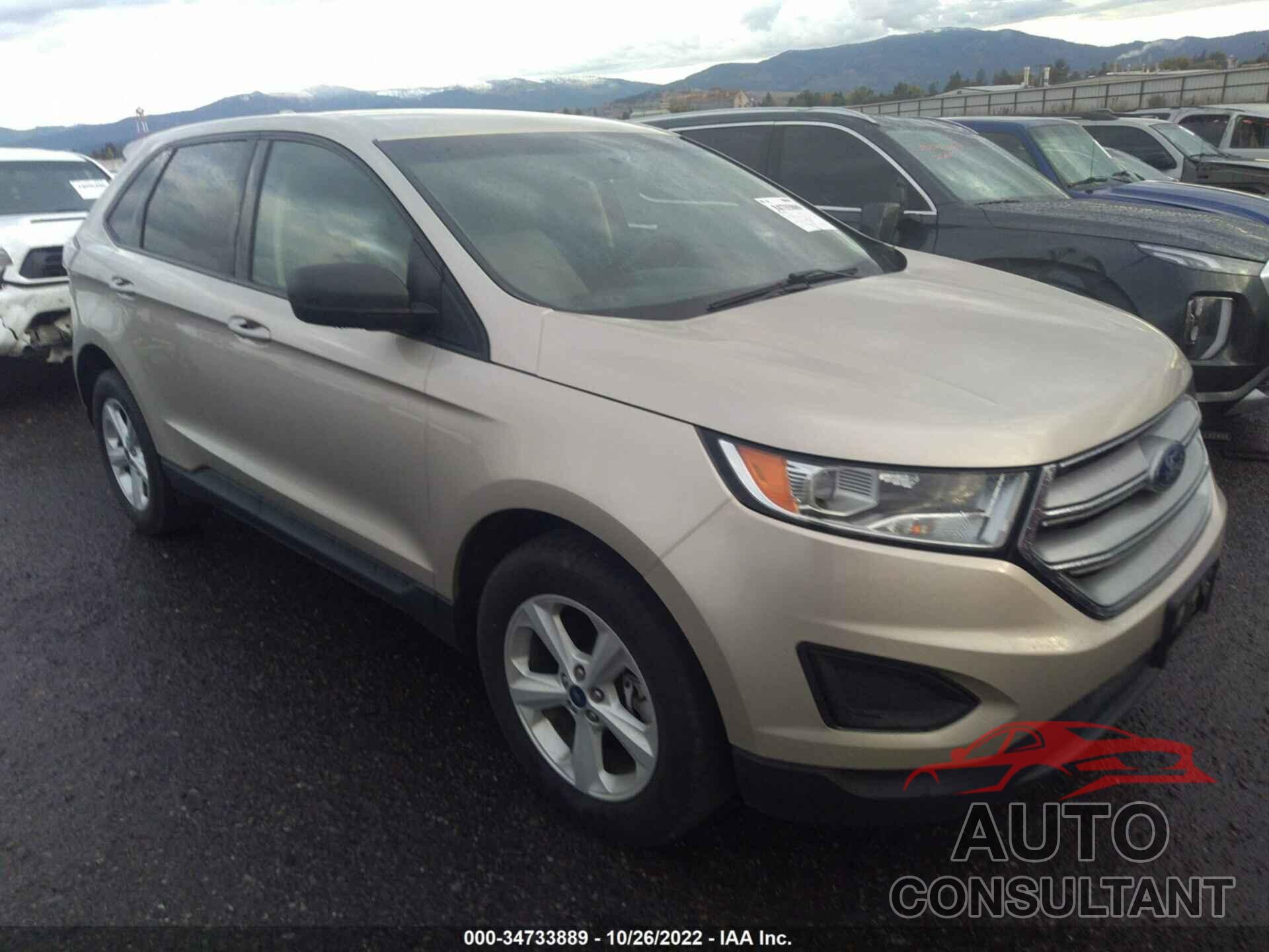 FORD EDGE 2018 - 2FMPK4G91JBB07641