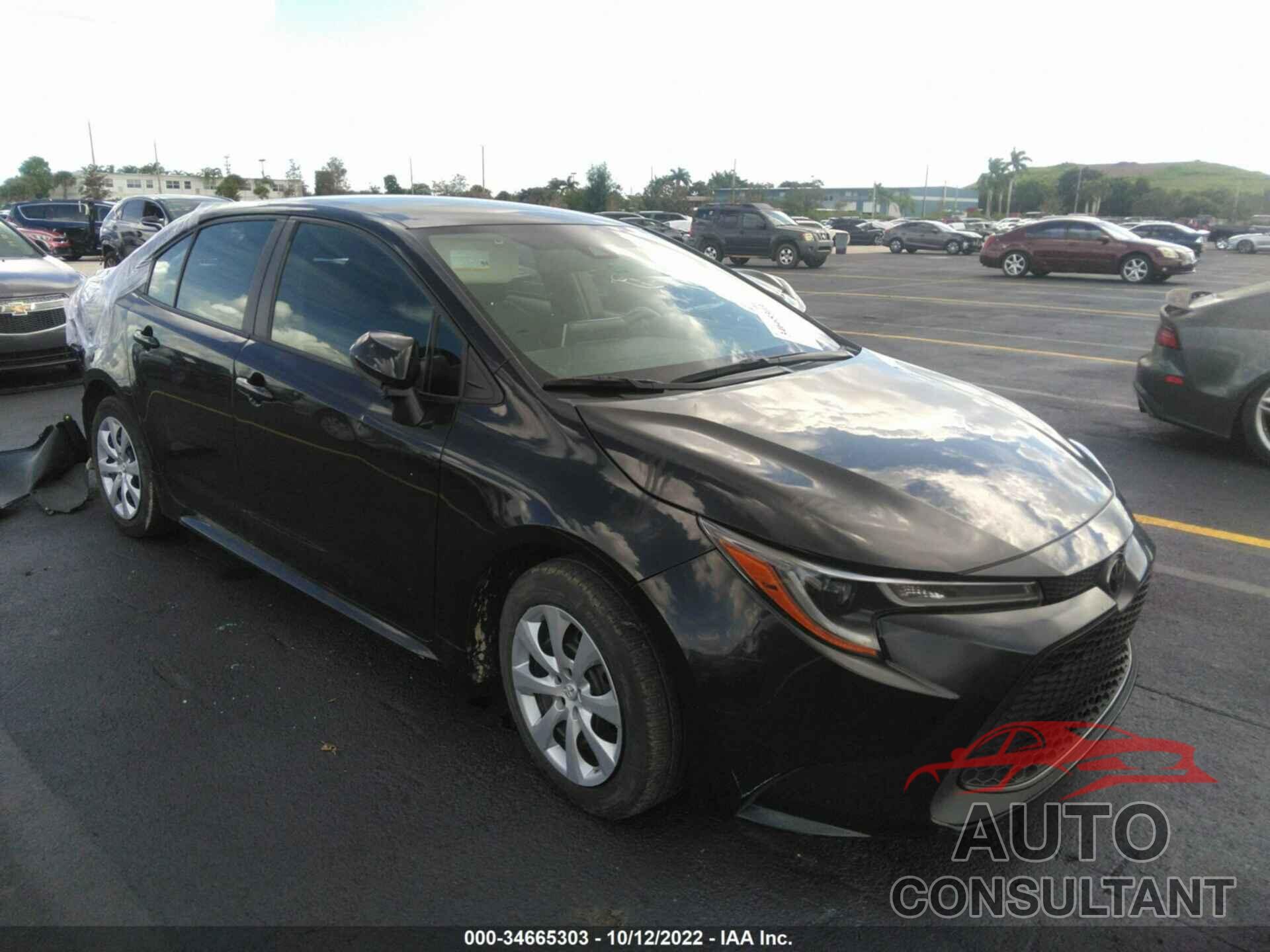 TOYOTA COROLLA 2021 - 5YFEPMAE1MP150603