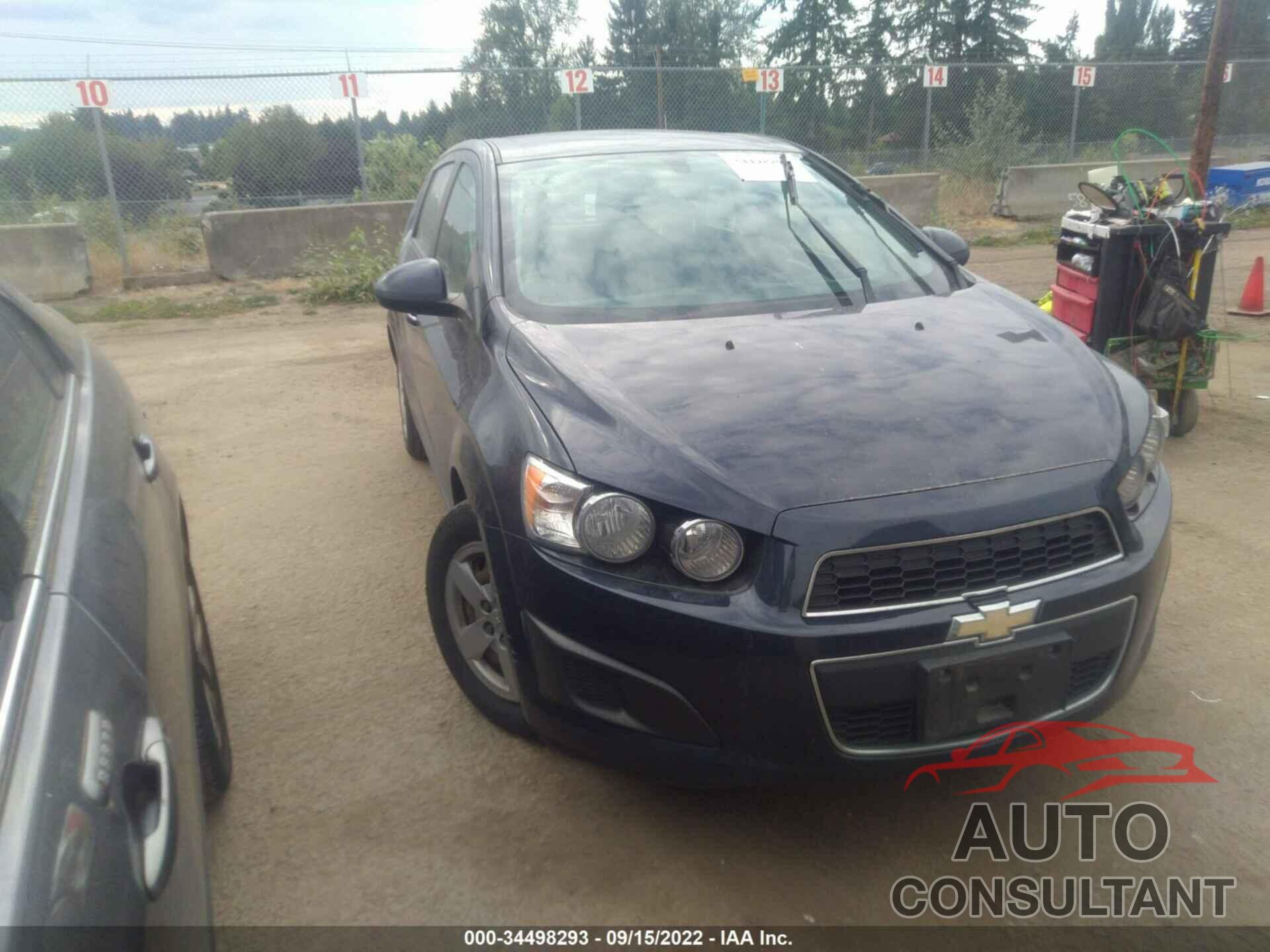 CHEVROLET SONIC 2016 - 1G1JA6SG5G4148820