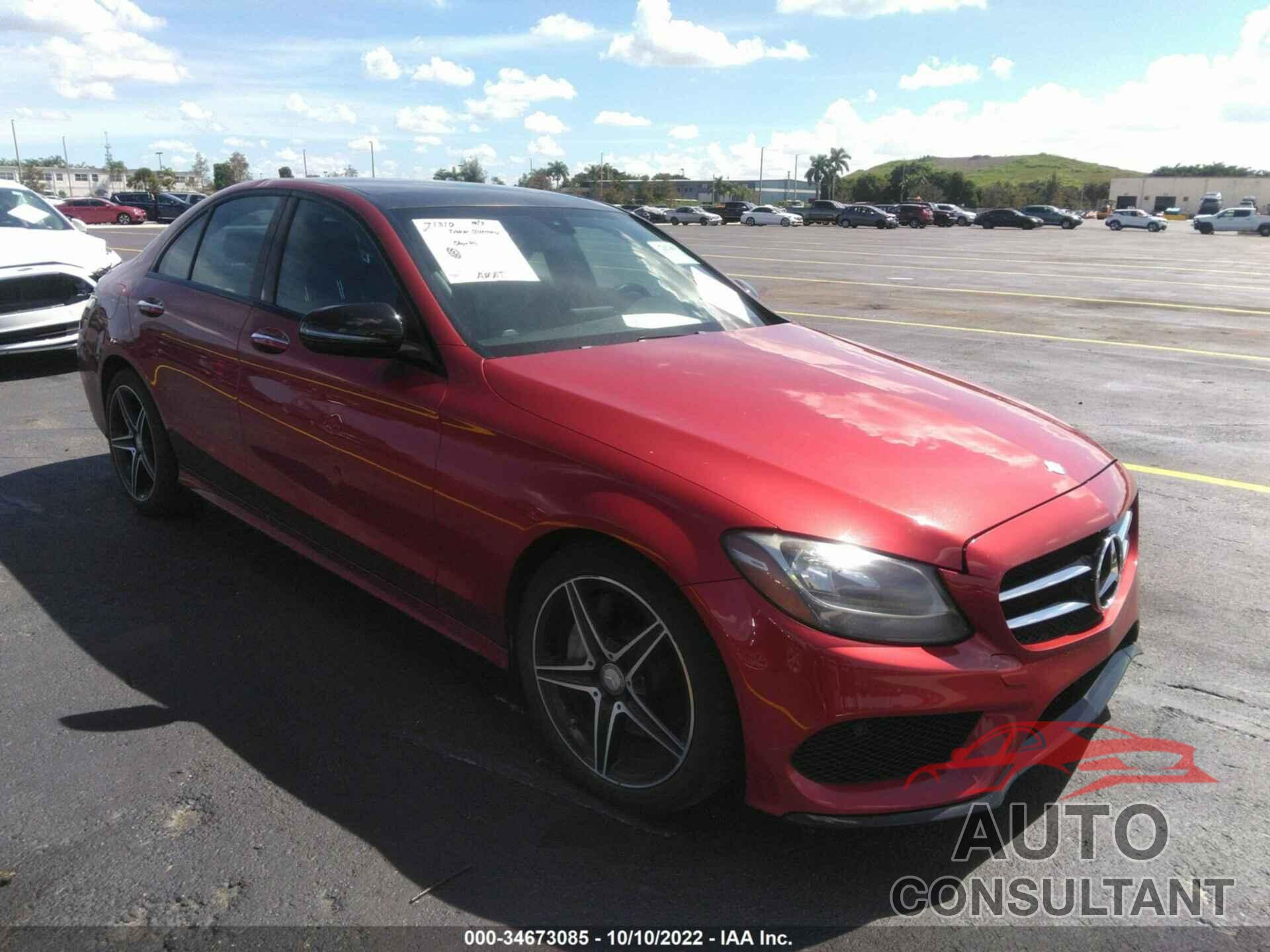 MERCEDES-BENZ C-CLASS 2016 - 55SWF4JB6GU169904