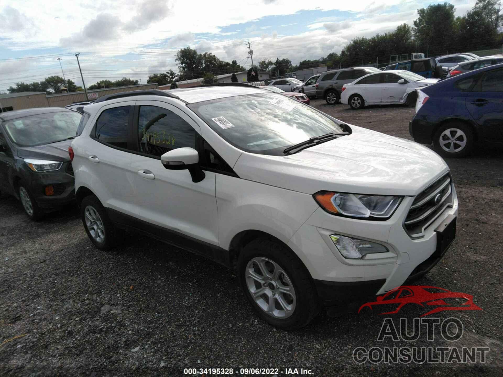 FORD ECOSPORT 2020 - MAJ6S3GL5LC344017