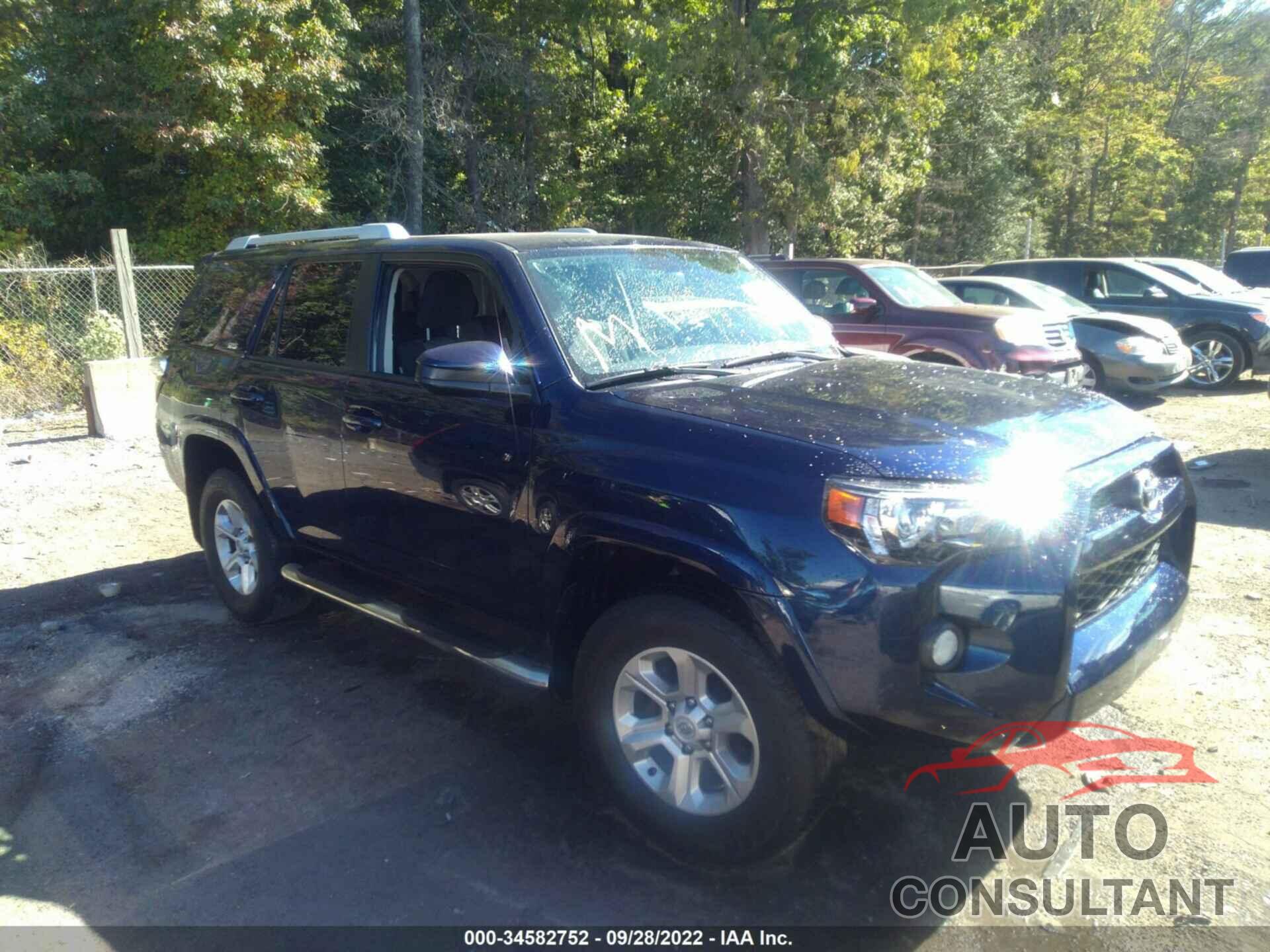 TOYOTA 4RUNNER 2018 - JTEBU5JR1J5491590