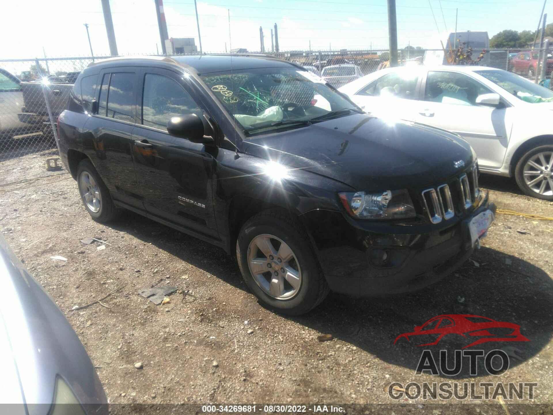 JEEP COMPASS 2017 - 1C4NJCBAXHD185415