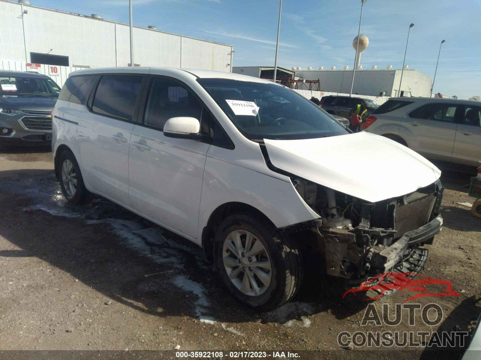 KIA SEDONA 2016 - KNDMA5C15G6176033