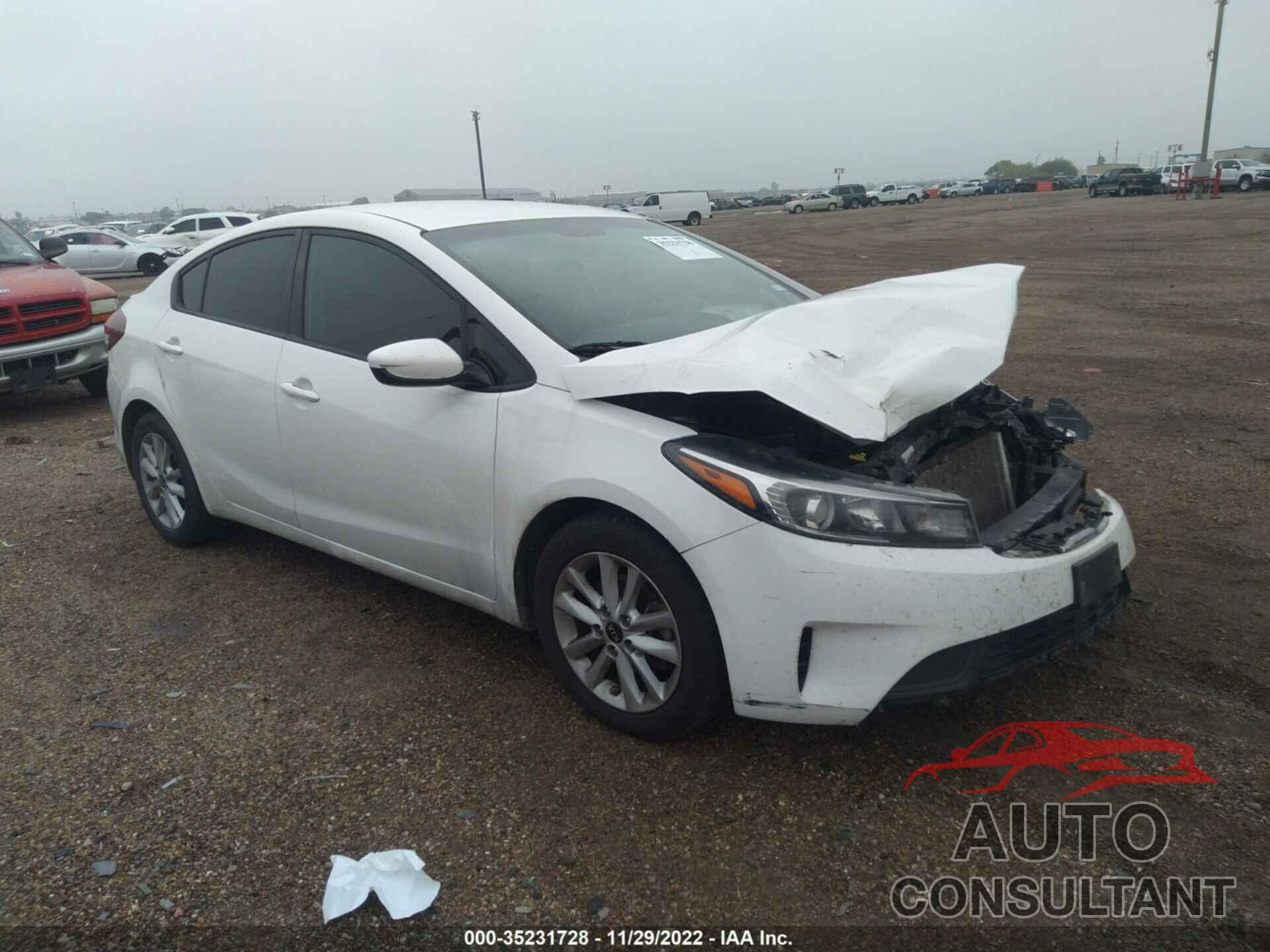 KIA FORTE 2017 - 3KPFL4A73HE037129