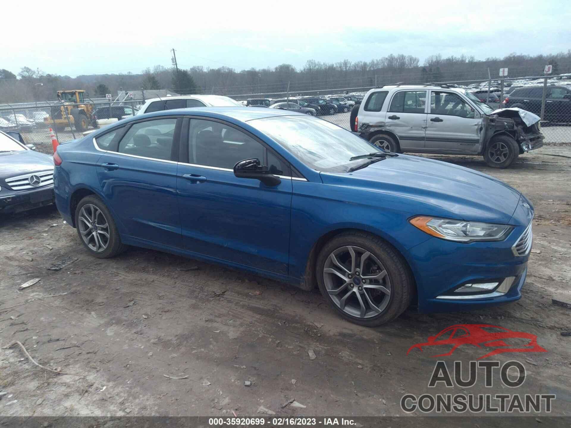 FORD FUSION 2017 - 3FA6P0G72HR269806