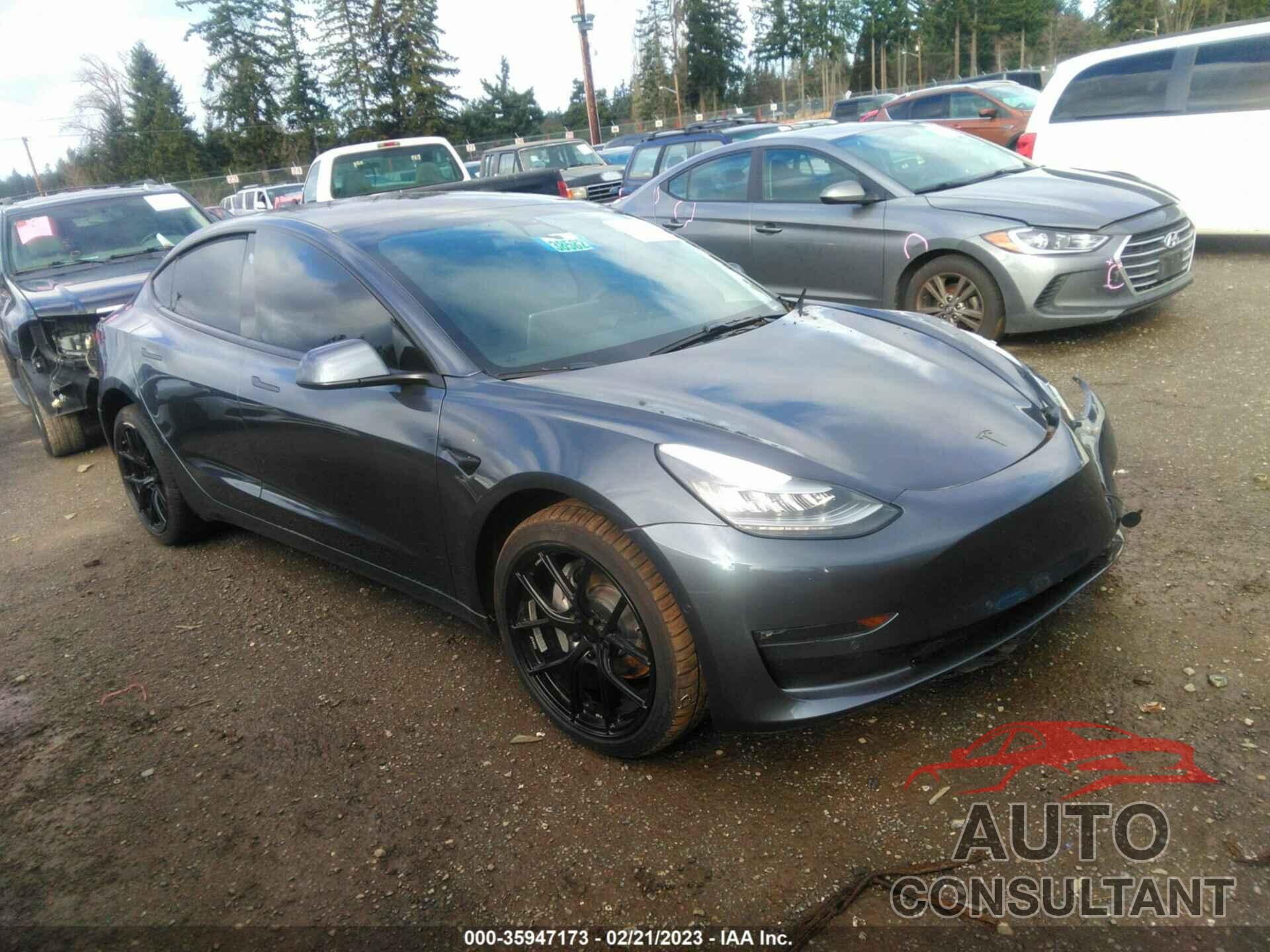 TESLA MODEL 3 2019 - 5YJ3E1EBXKF386672