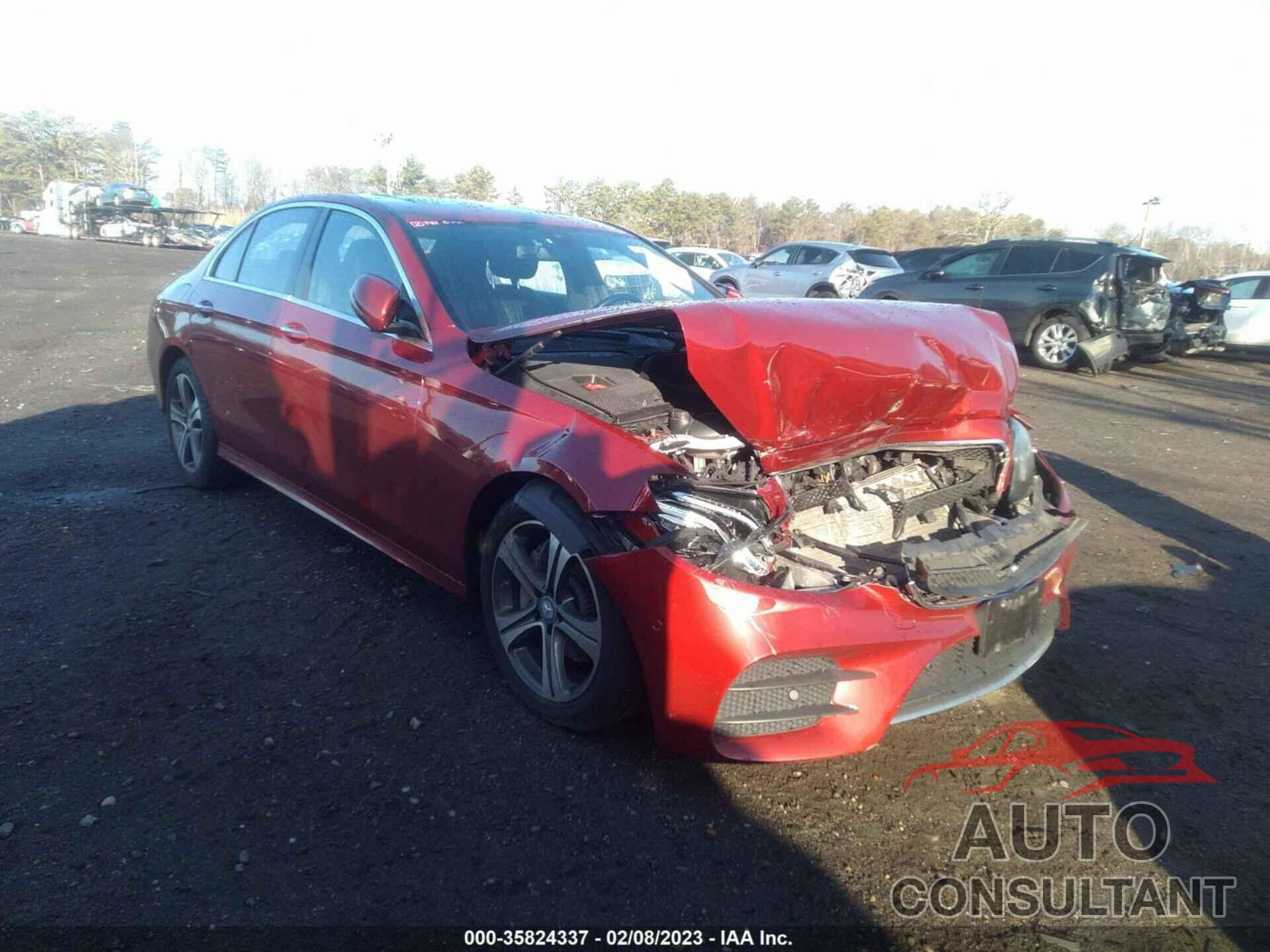 MERCEDES-BENZ E-CLASS 2017 - WDDZF4KB4HA151933