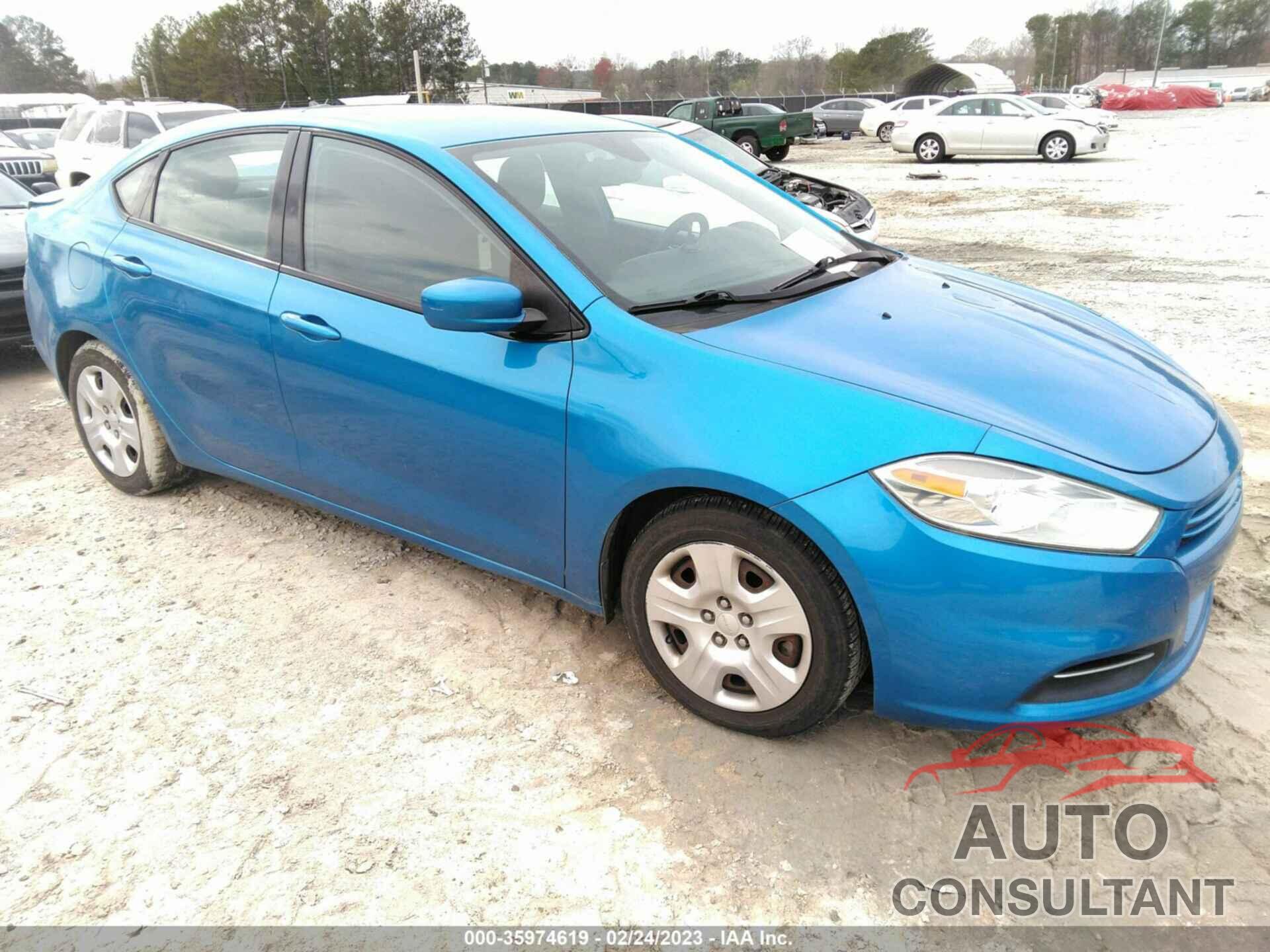 DODGE DART 2015 - 1C3CDFAA5FD300330