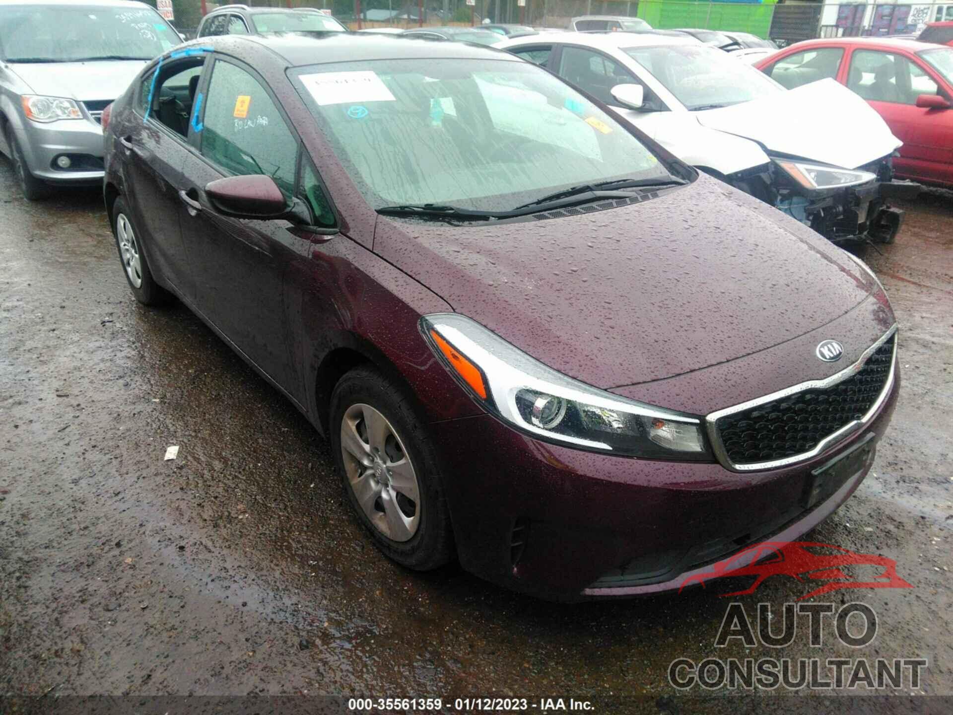 KIA FORTE 2018 - 3KPFL4A78JE206485