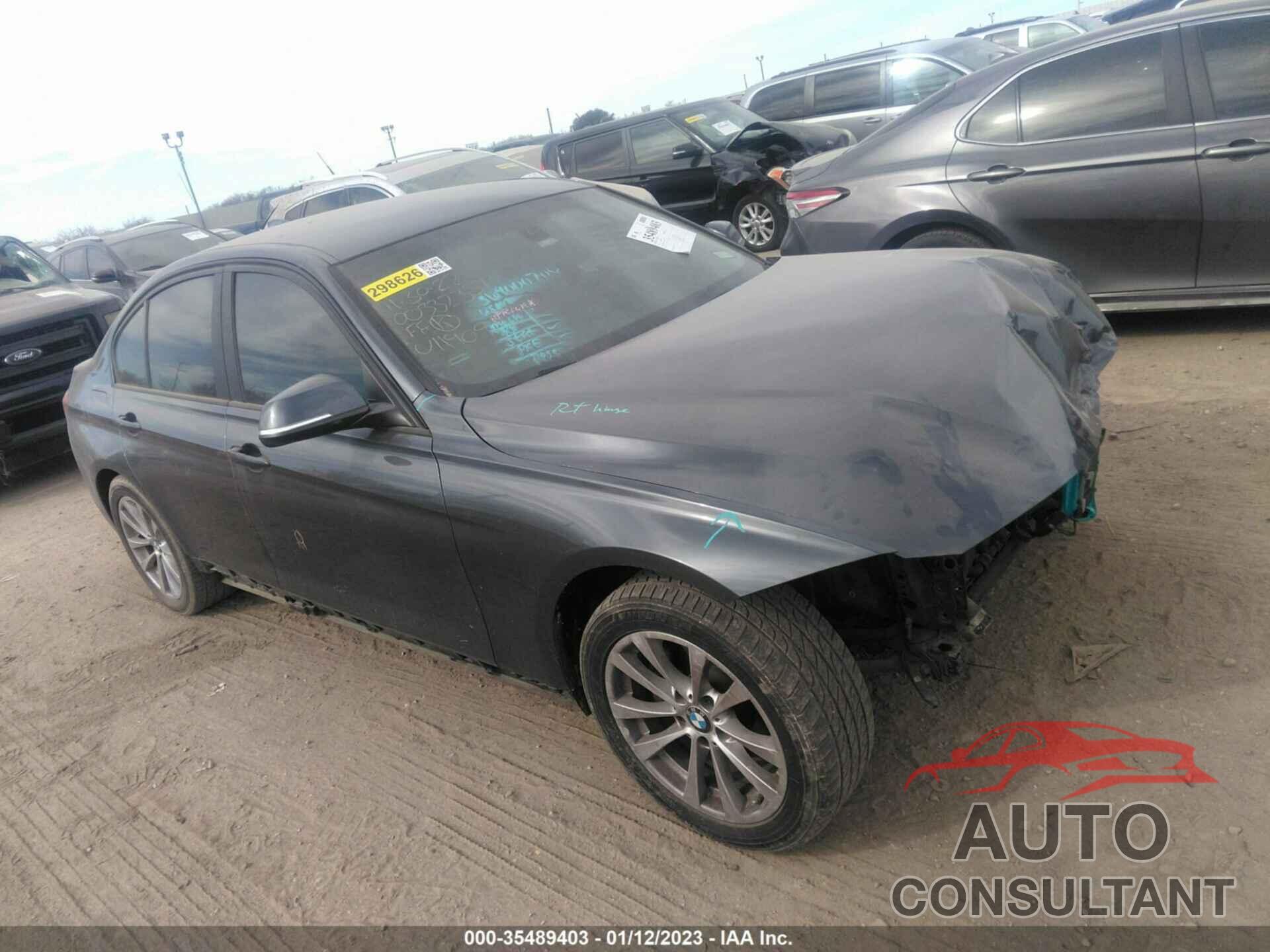 BMW 3 SERIES 2016 - WBA8E1G56GNU11909
