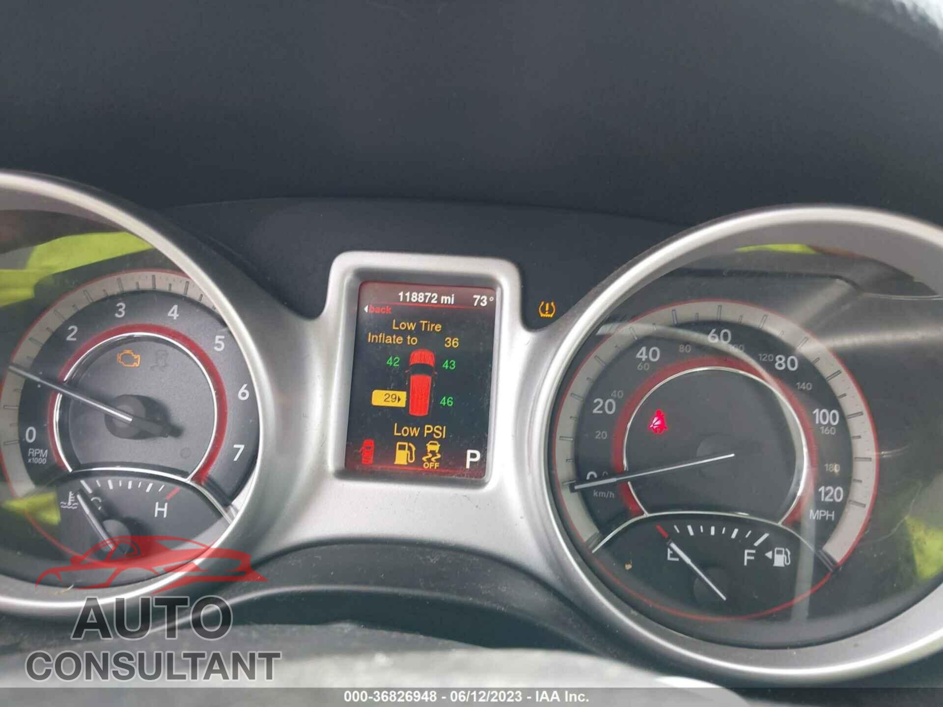 DODGE JOURNEY 2015 - 3C4PDCAB8FT517806