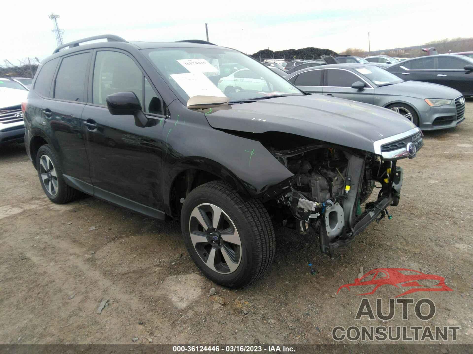 SUBARU FORESTER 2018 - JF2SJAGC6JH613675