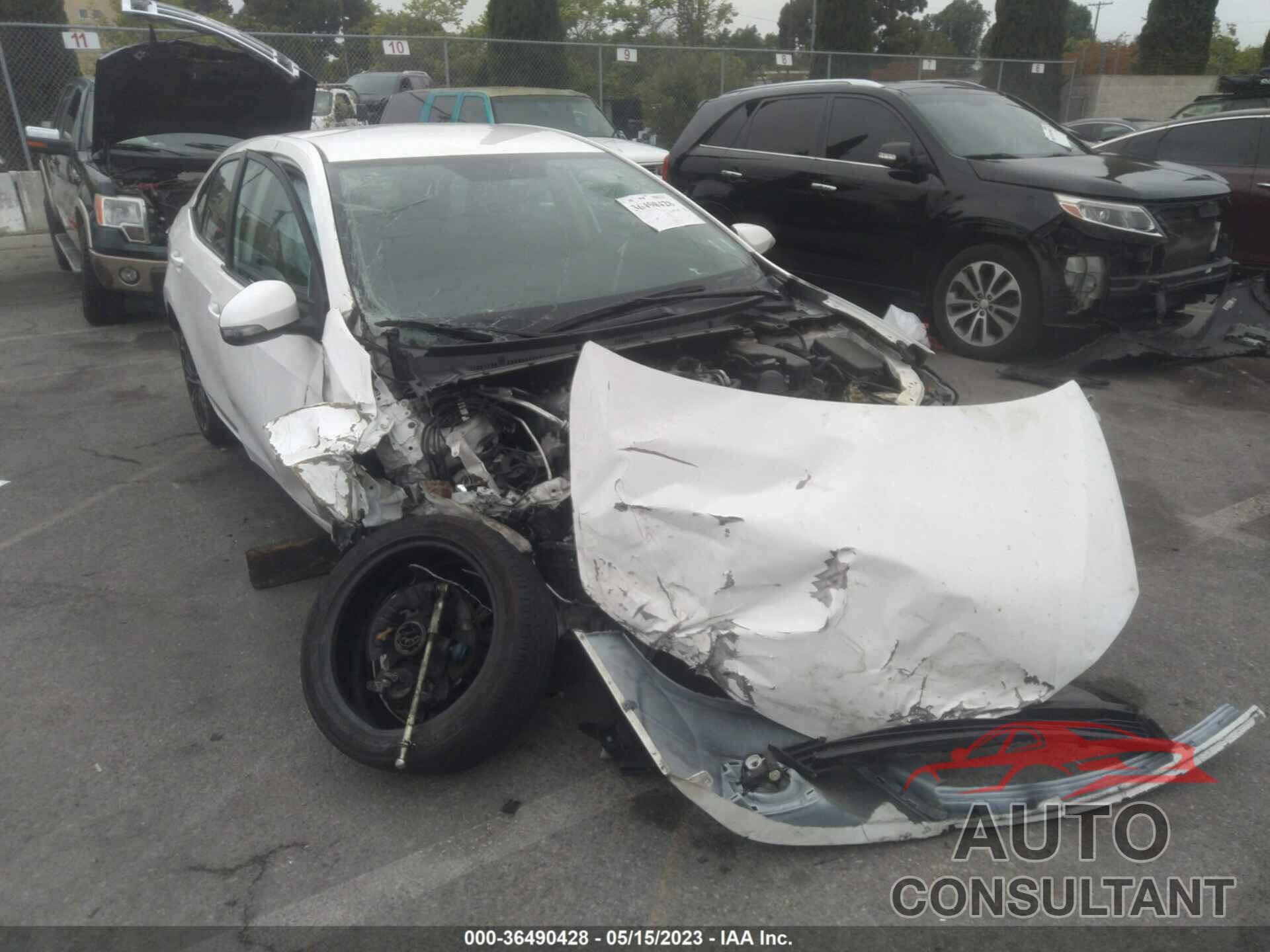 TOYOTA COROLLA 2015 - 5YFBURHE0FP358344