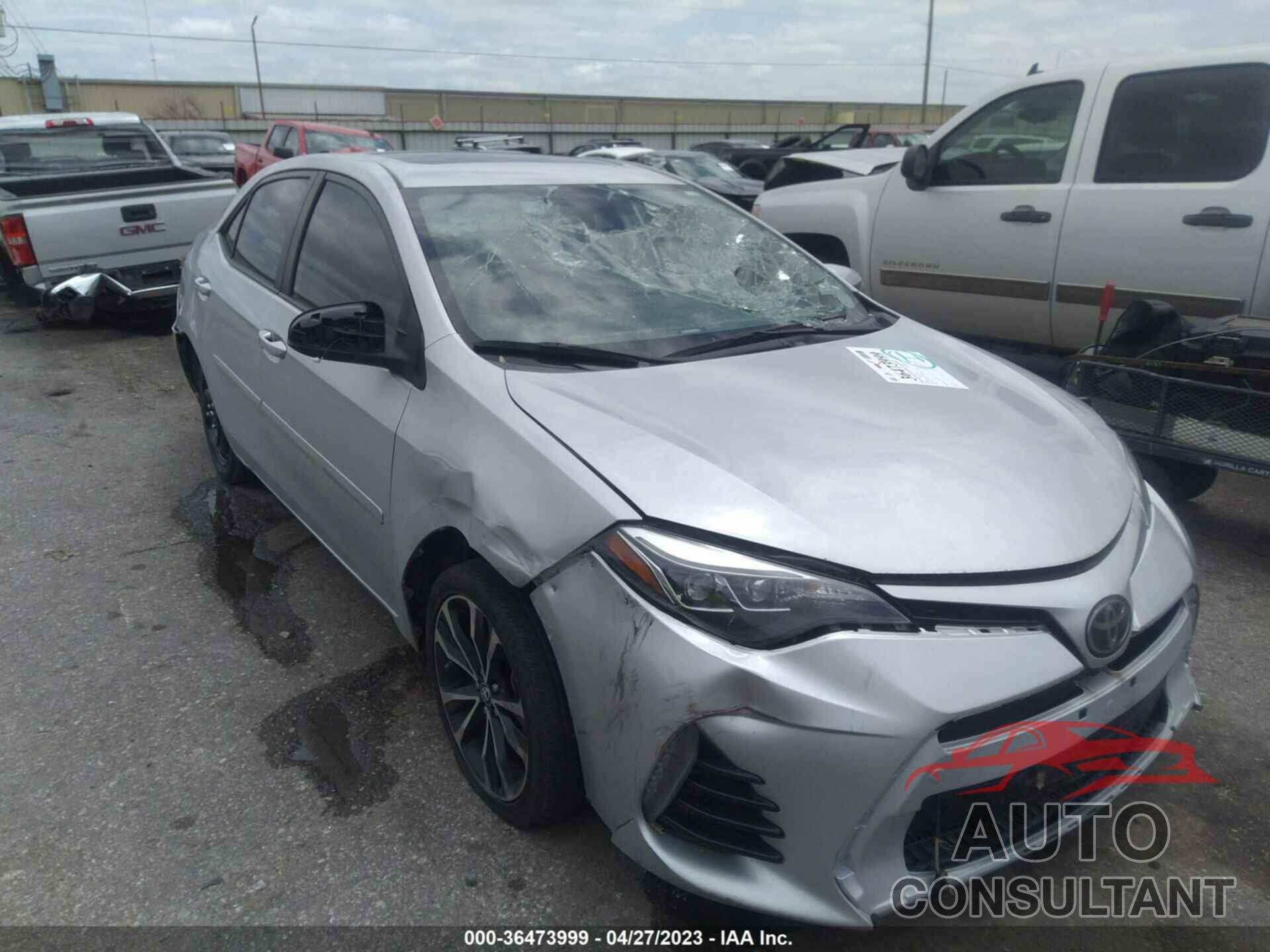 TOYOTA COROLLA 2018 - 5YFBURHE3JP744345