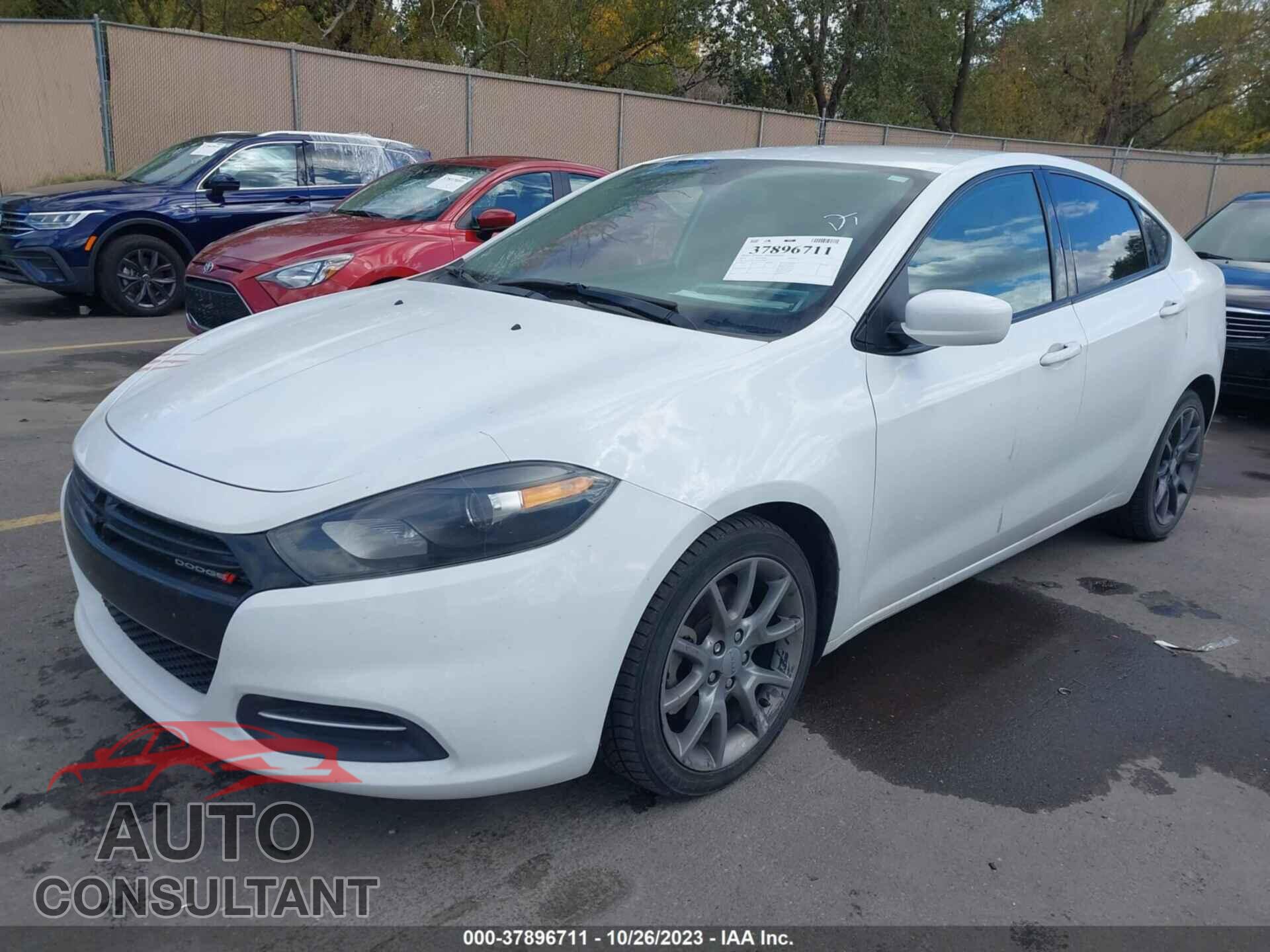 DODGE DART 2016 - 1C3CDFAA1GD736819