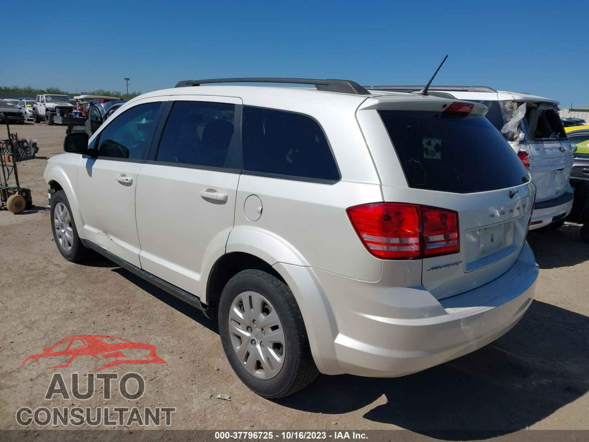 DODGE JOURNEY 2017 - 3C4PDCAB9HT524315