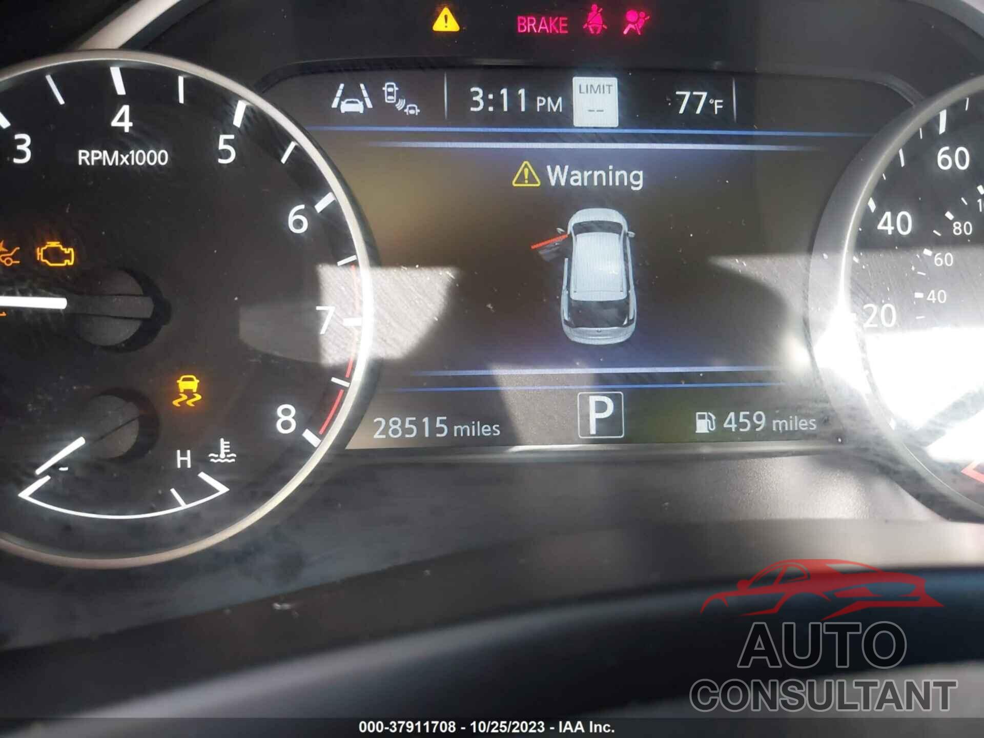 NISSAN MURANO 2021 - 5N1AZ2CS5MC145148