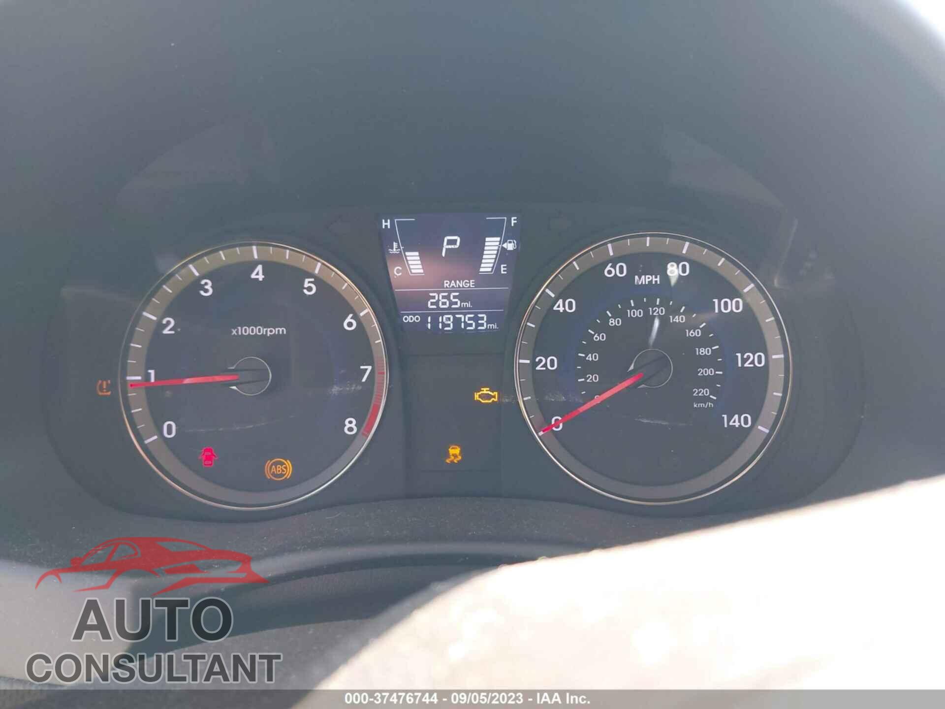 HYUNDAI ACCENT 2012 - KMHCT5AE1CU044805