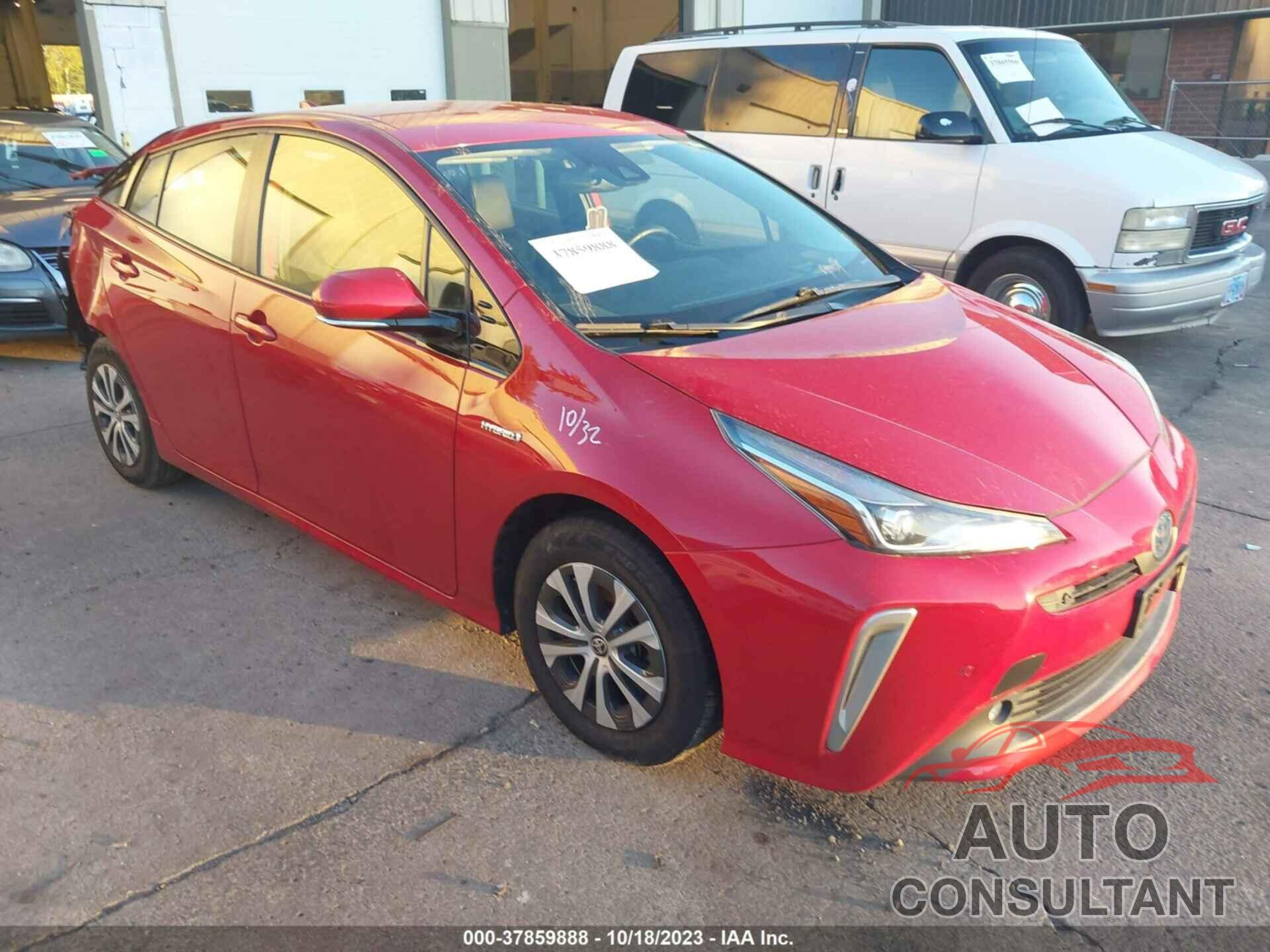 TOYOTA PRIUS 2019 - JTDL9RFU1K3012466