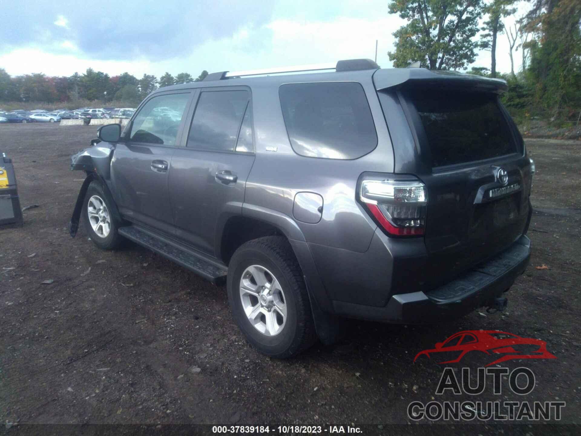 TOYOTA 4RUNNER 2019 - JTEBU5JR8K5624251