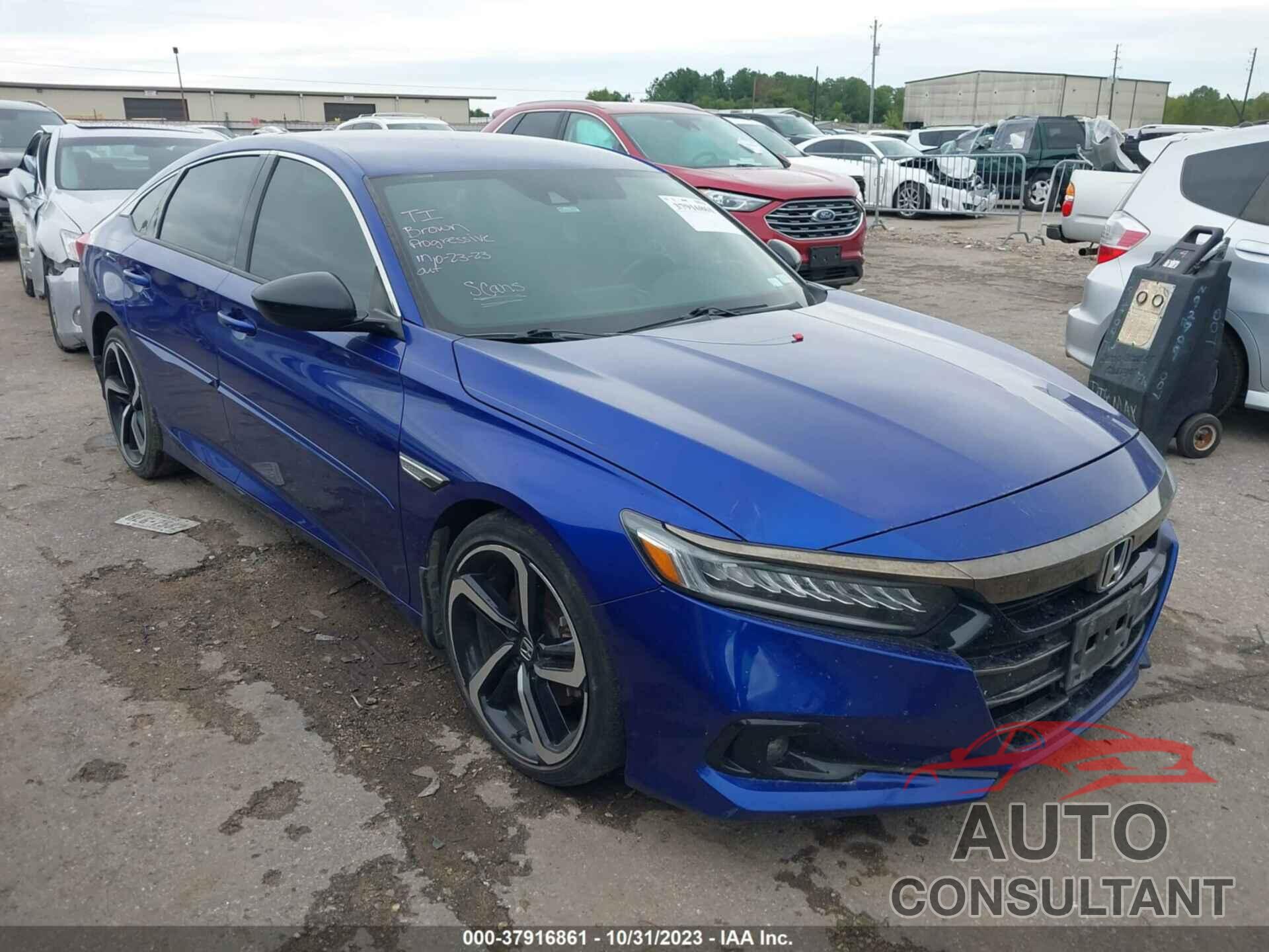 HONDA ACCORD 2021 - 1HGCV1F31MA014707