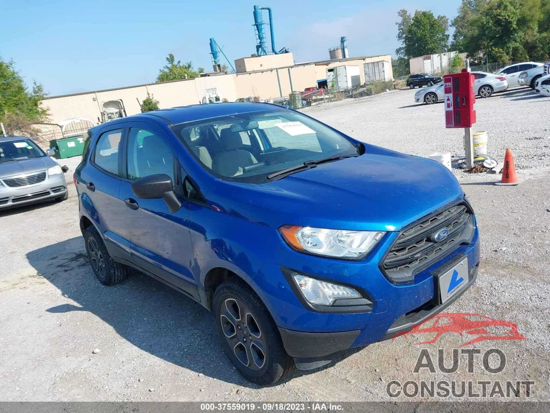 FORD ECOSPORT 2018 - MAJ6P1SL2JC227733