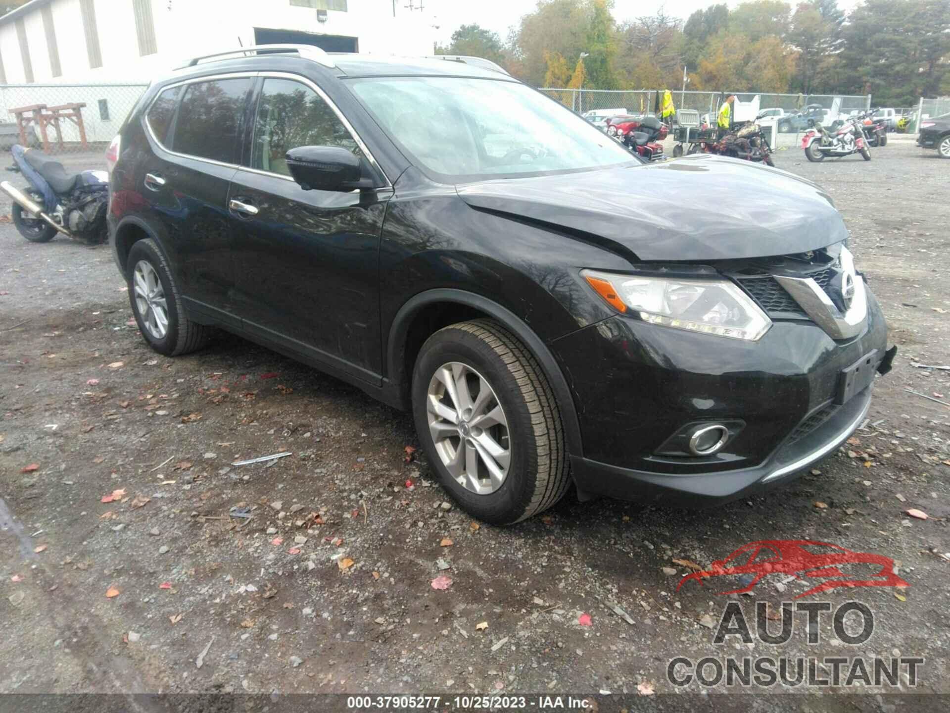 NISSAN ROGUE 2016 - KNMAT2MV8GP619668