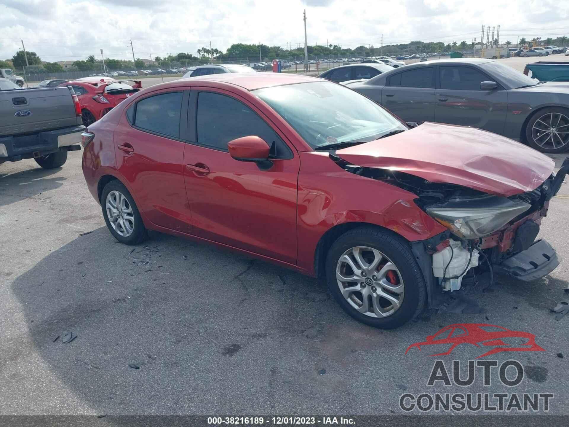 TOYOTA SCION IA 2016 - 3MYDLBZV7GY135349