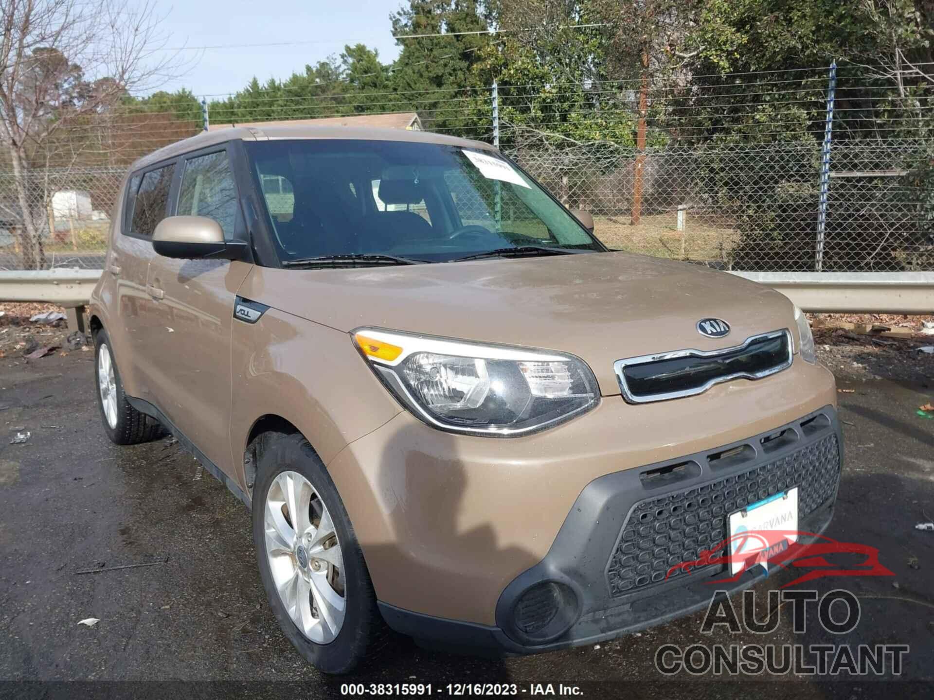 KIA SOUL 2015 - KNDJP3A52F7182232
