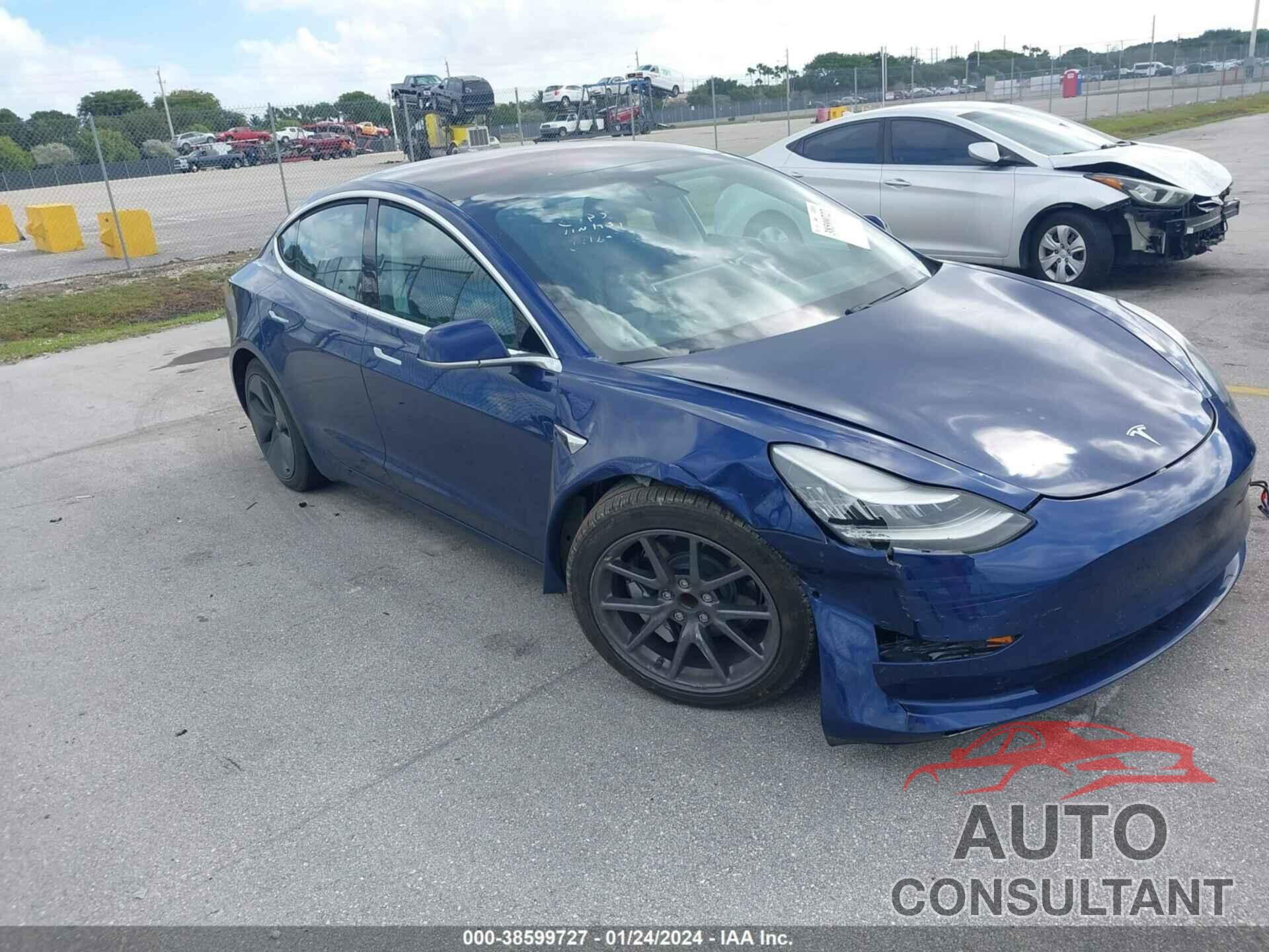 TESLA MODEL 3 2018 - 5YJ3E1EAXJF151551