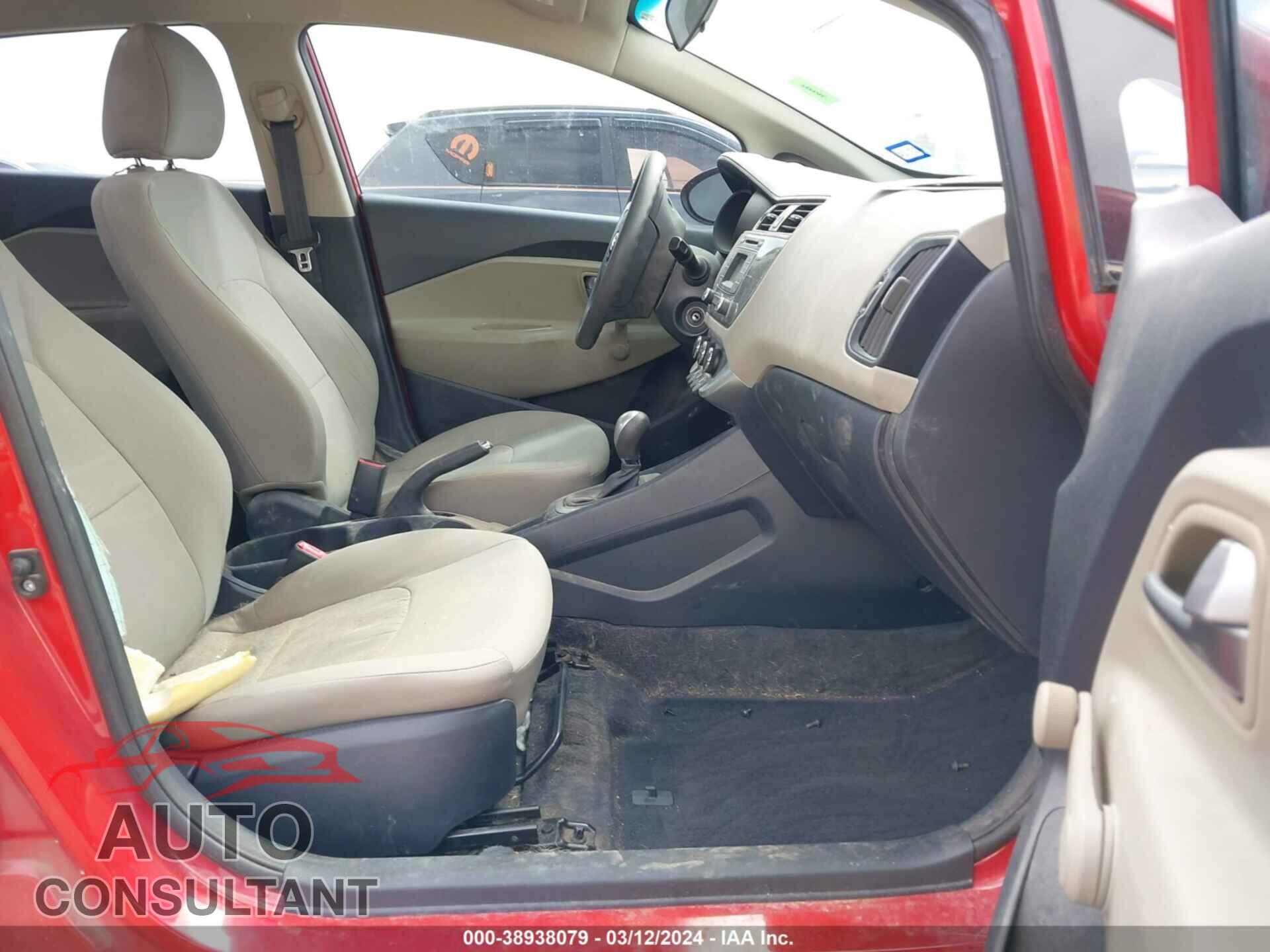 KIA RIO 2017 - KNADM4A39H6049662