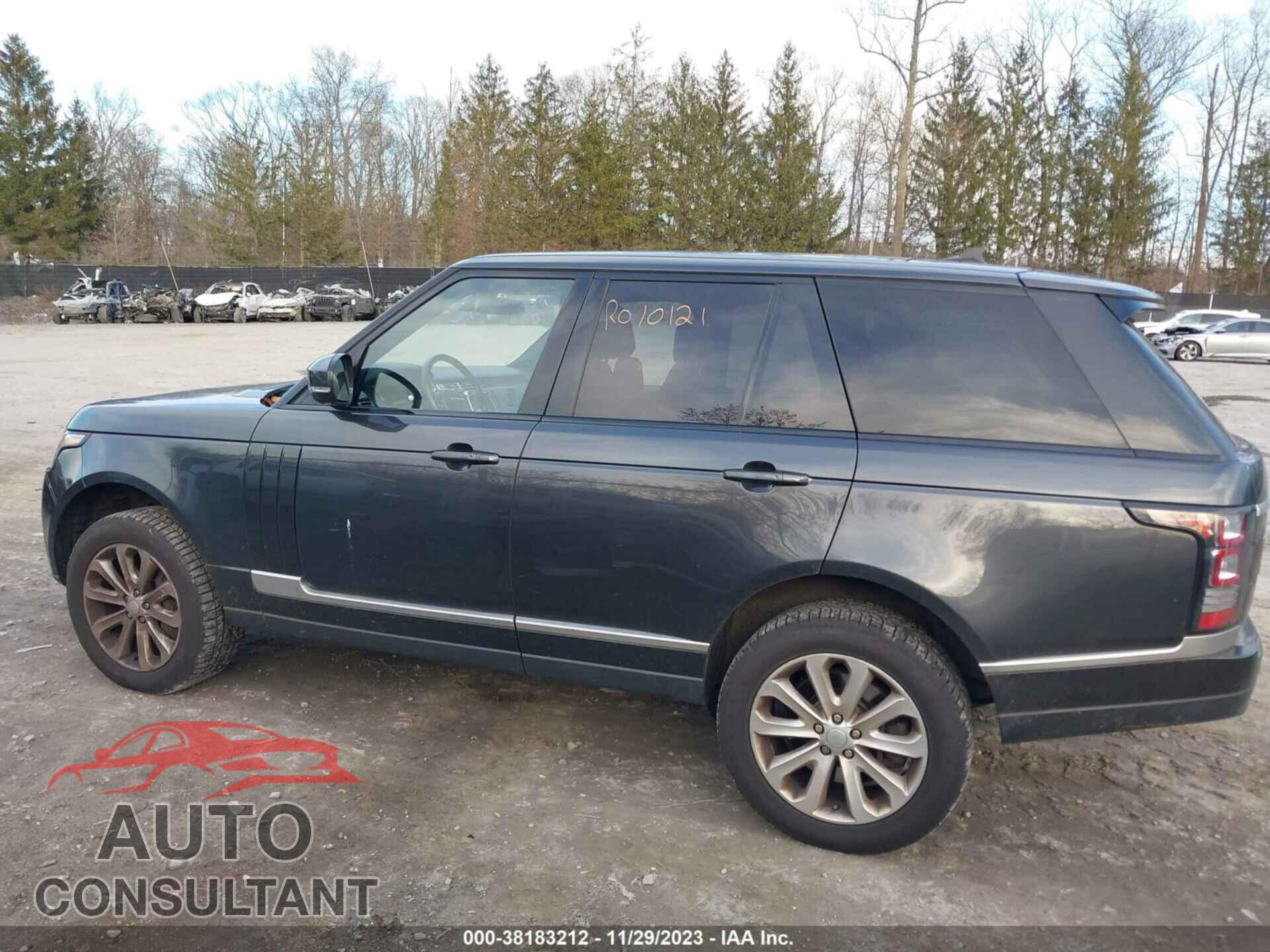 LAND ROVER RANGE ROVER 2016 - SALGS2PF4GA290139