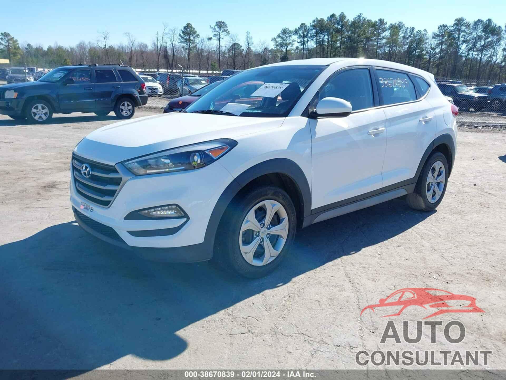 HYUNDAI TUCSON 2018 - KM8J23A40JU760503