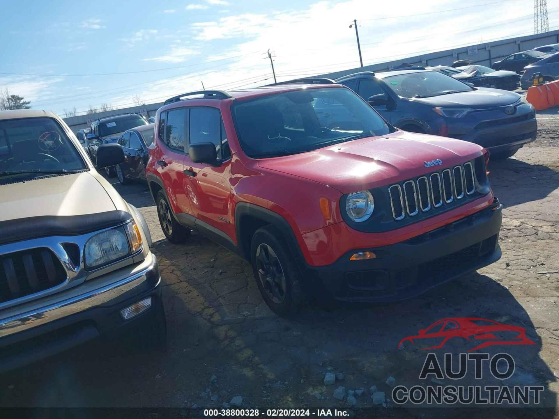 JEEP RENEGADE 2017 - ZACCJAAB5HPE89811