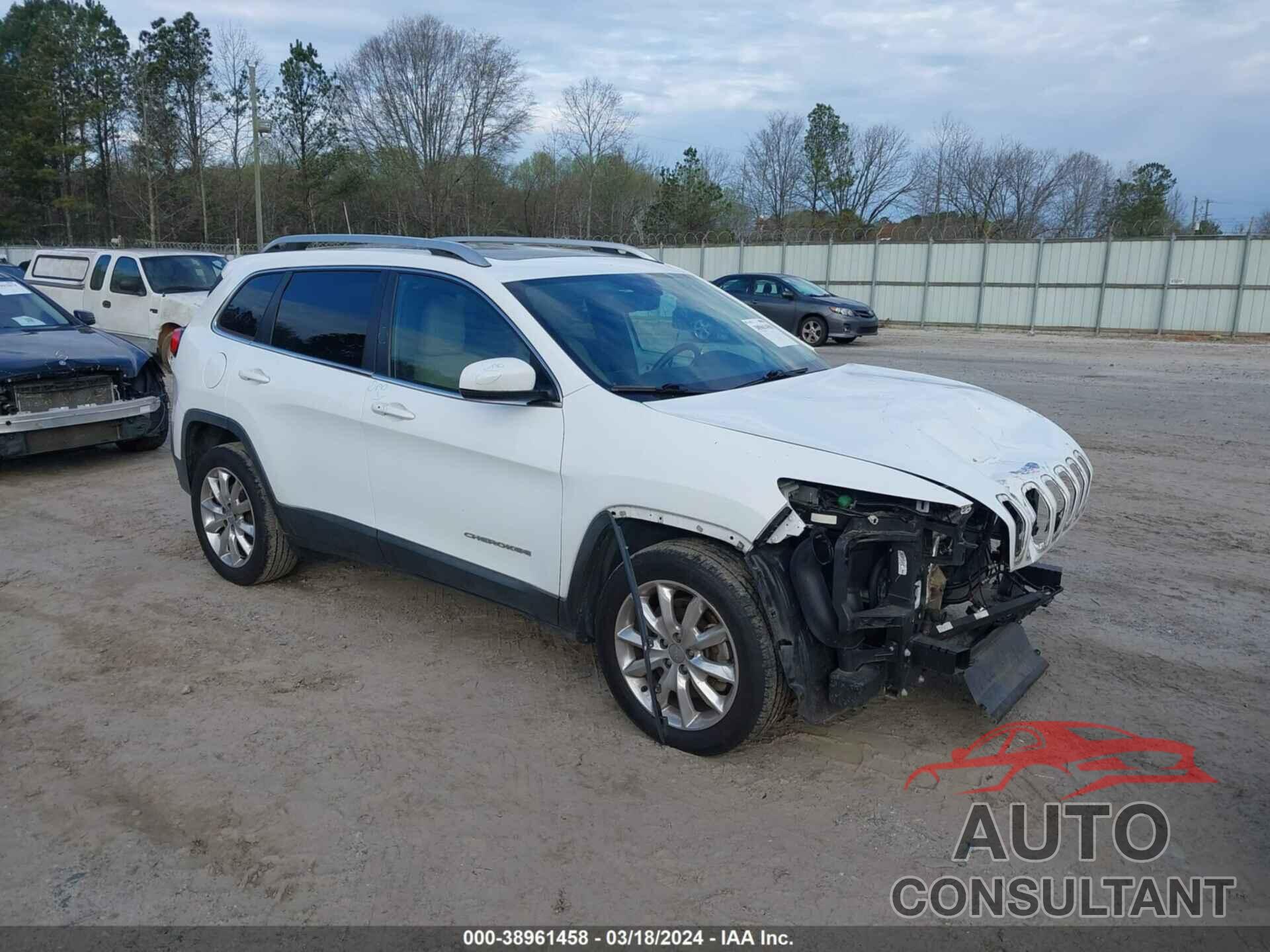 JEEP CHEROKEE 2016 - 1C4PJLDS2GW342971