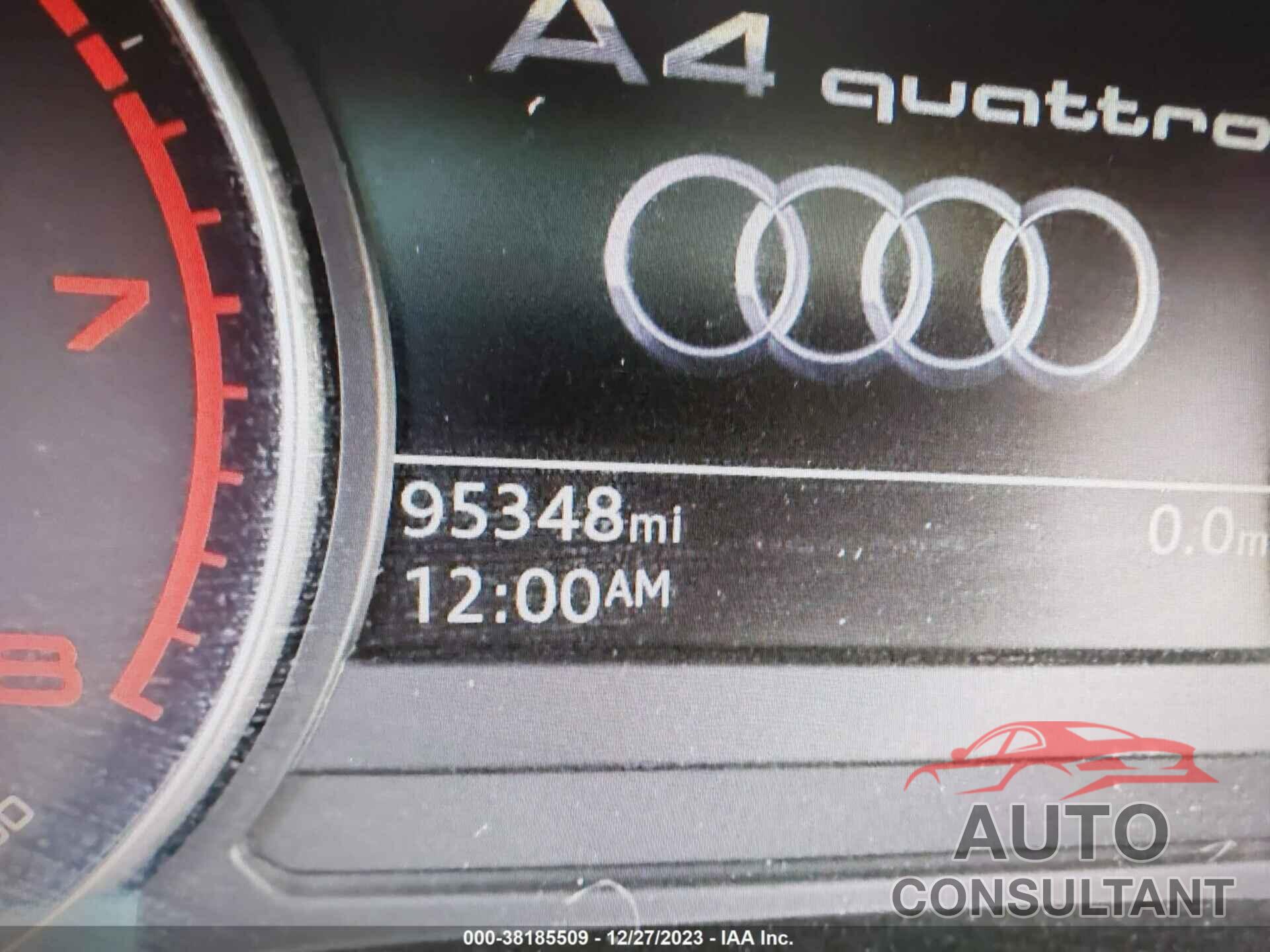 AUDI A4 2017 - WAUANAF42HN000602