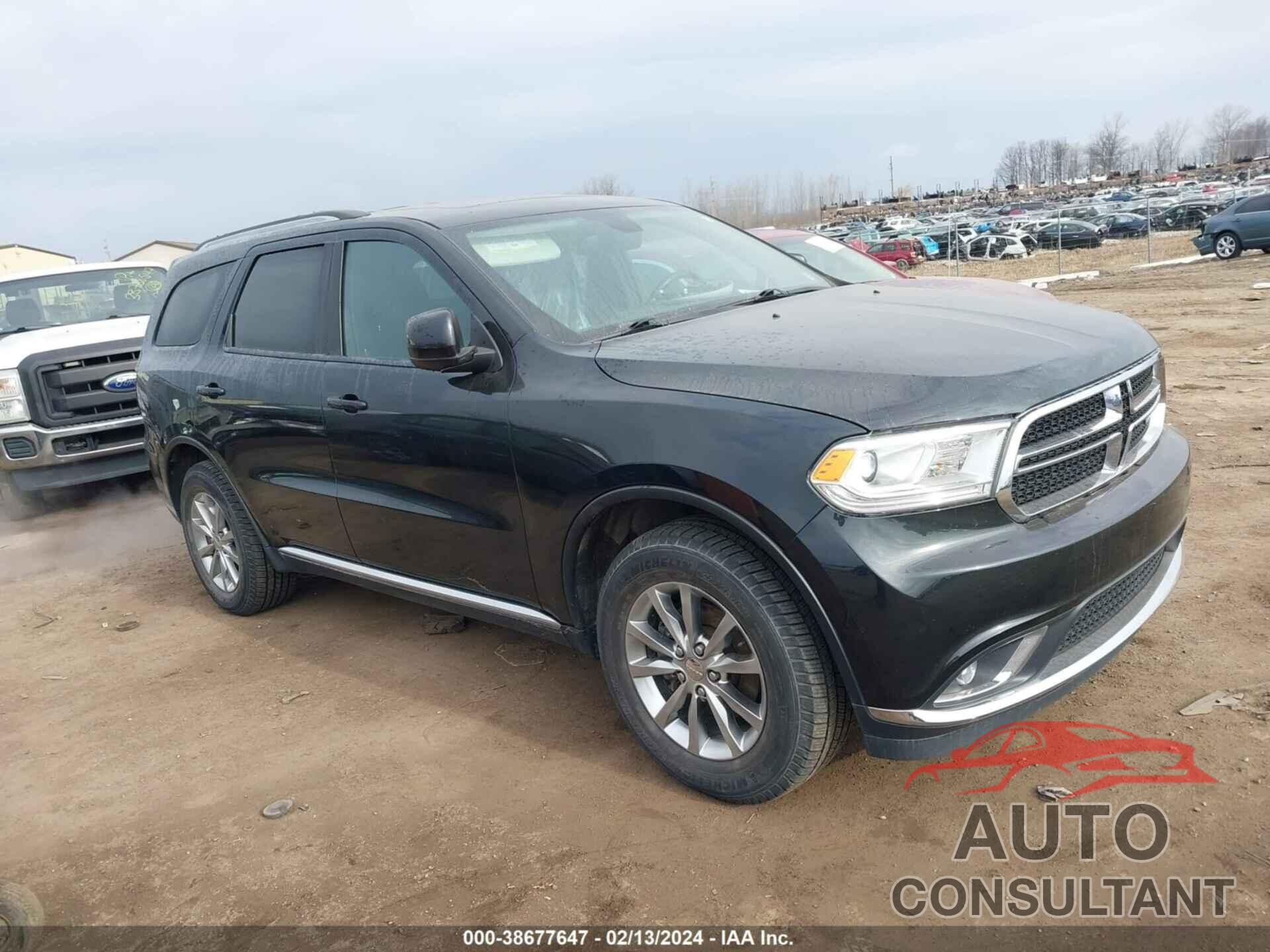 DODGE DURANGO 2016 - 1C4RDJAG4GC363245