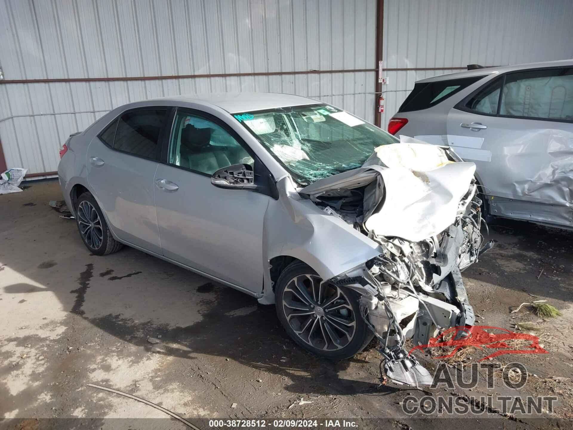 TOYOTA COROLLA 2016 - 5YFBURHE9GP374219