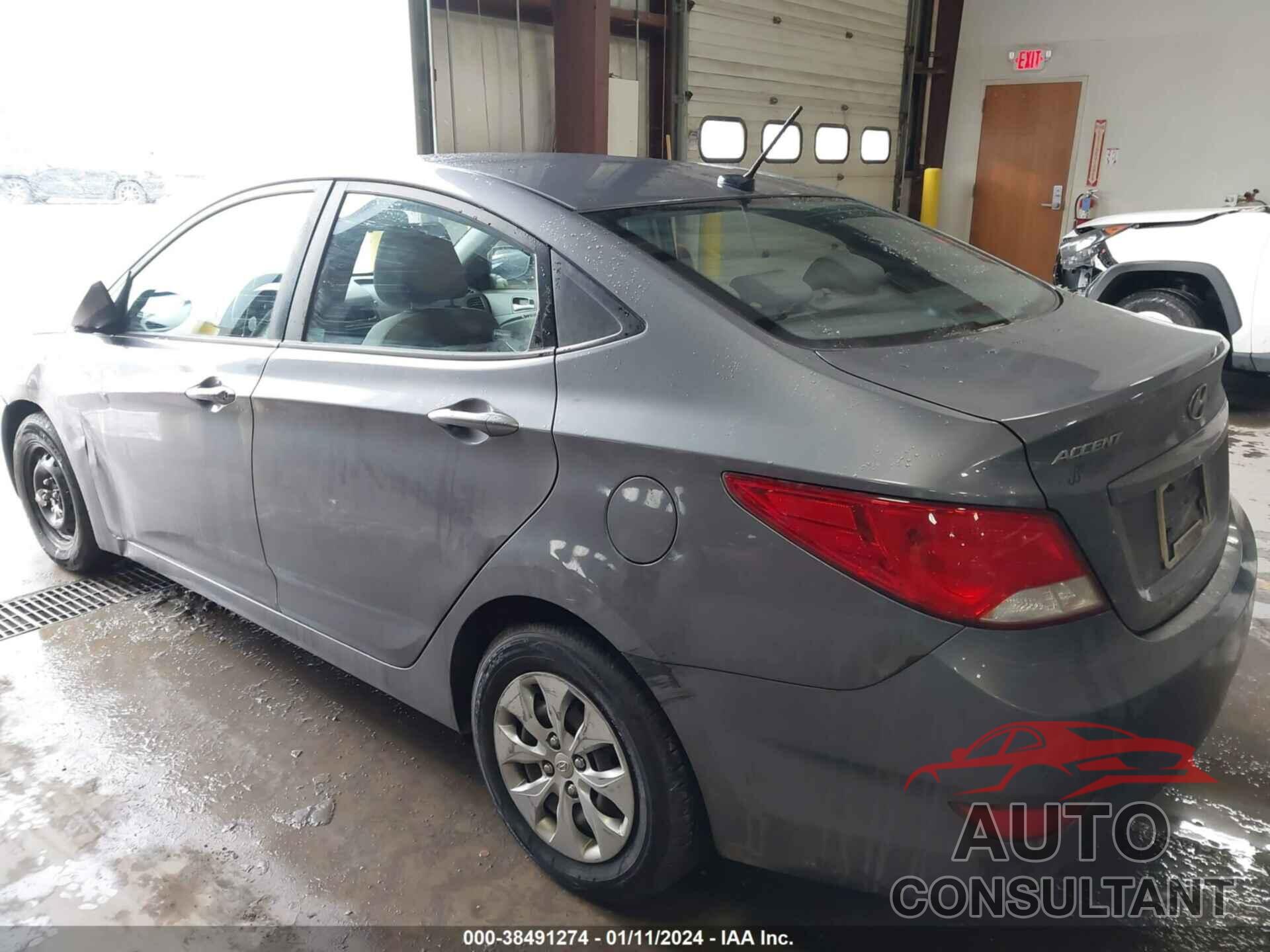 HYUNDAI ACCENT 2016 - KMHCT4AE9GU073582