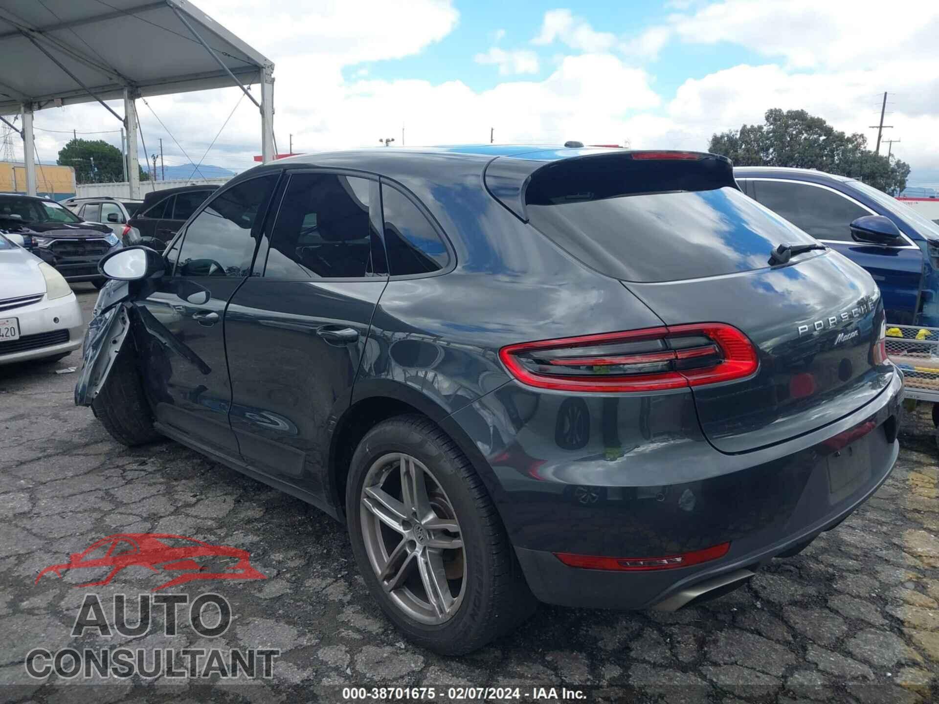 PORSCHE MACAN 2017 - WP1AA2A51HLB06957