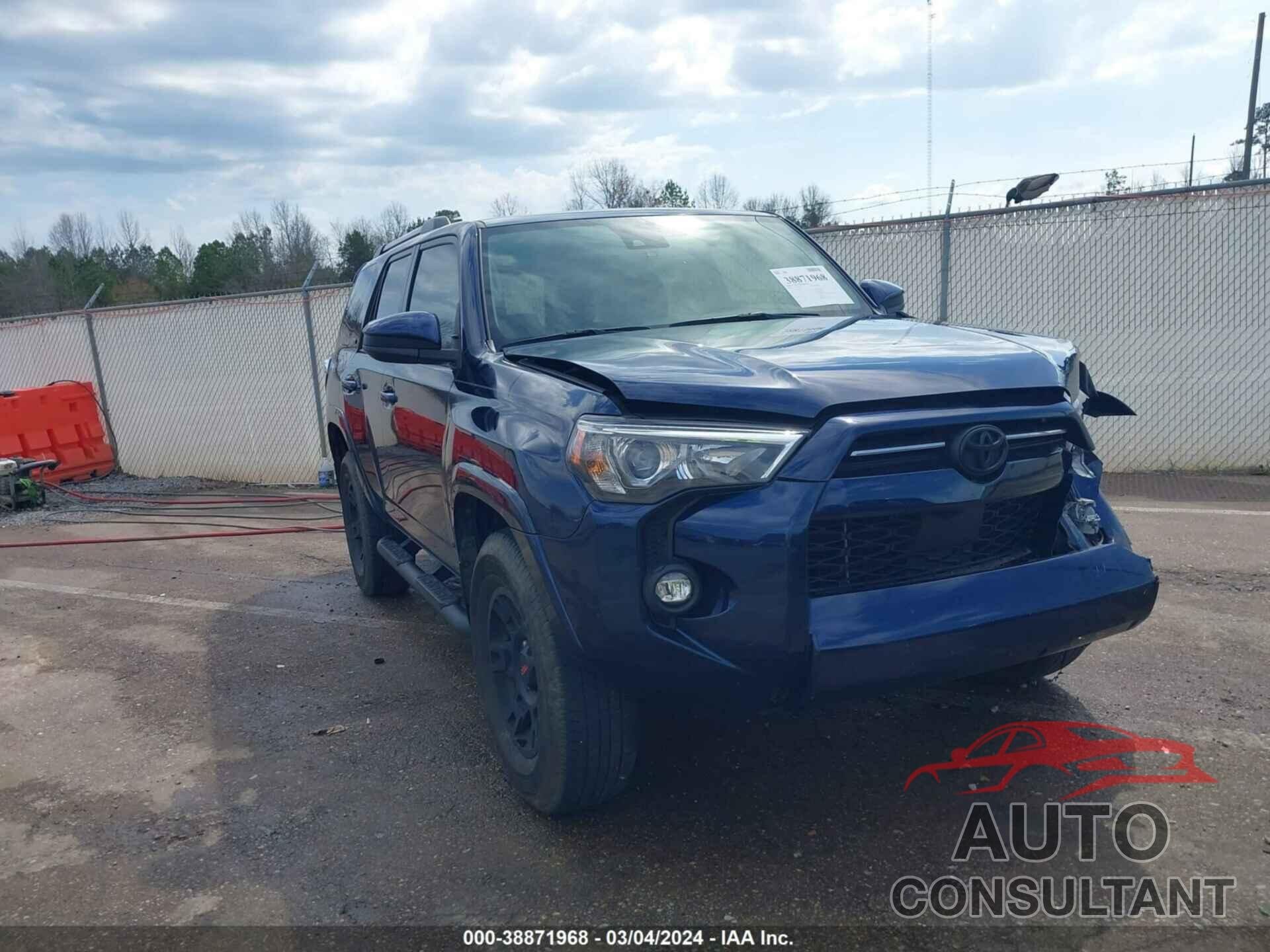 TOYOTA 4RUNNER 2021 - JTEEU5JR8M5237151