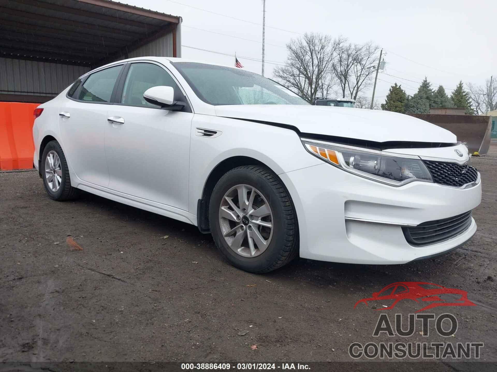 KIA OPTIMA 2017 - 5XXGT4L37HG166478
