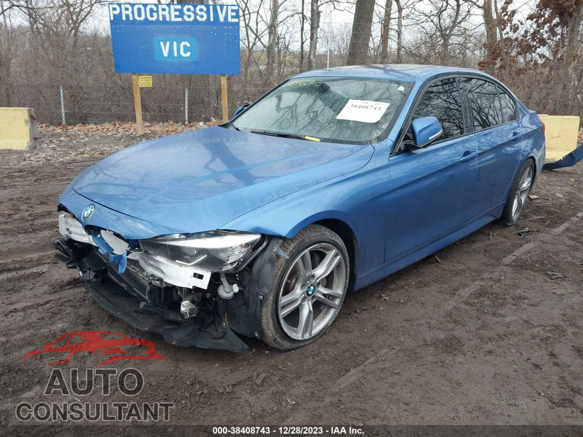 BMW 328I 2016 - WBA8E9G55GNU27744