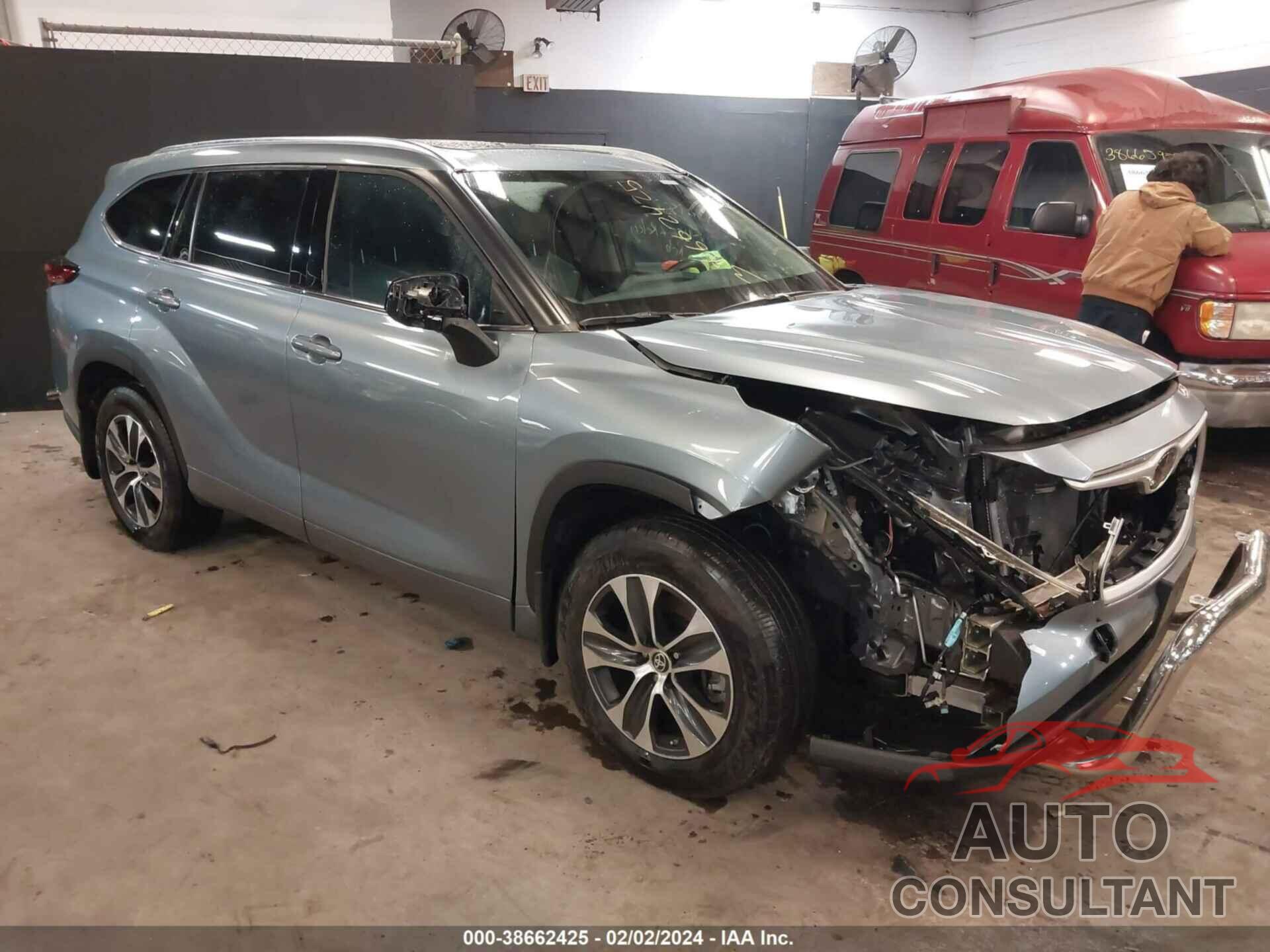 TOYOTA HIGHLANDER 2021 - 5TDGZRBHXMS133038