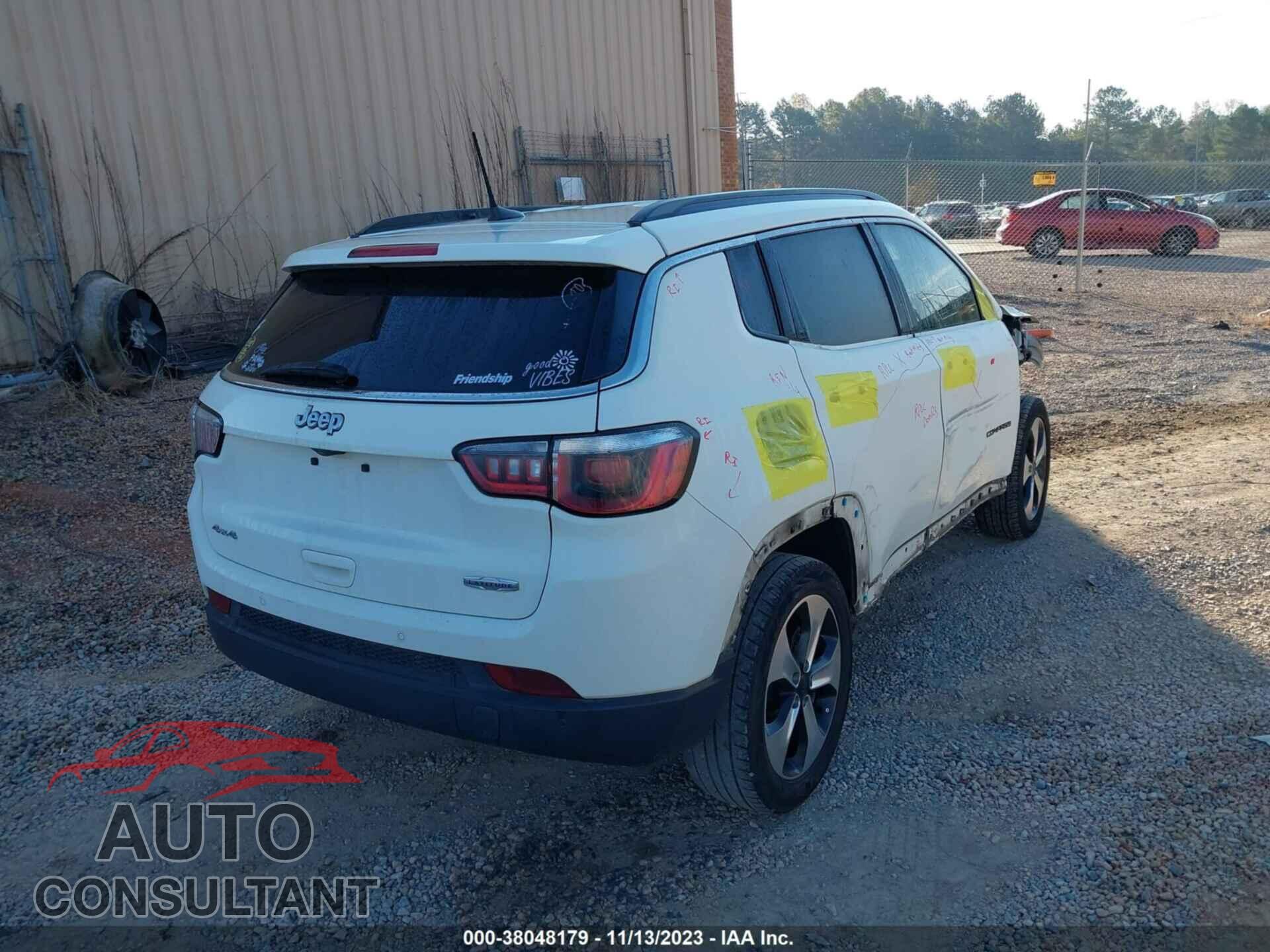JEEP NEW COMPASS 2017 - 3C4NJDBB1HT667800