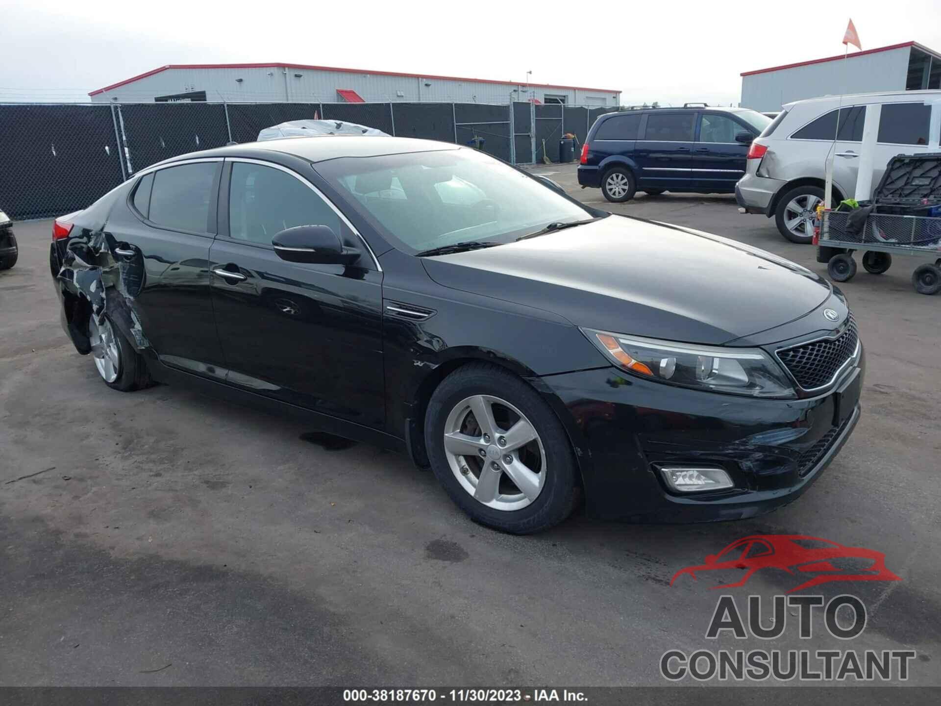 KIA OPTIMA 2015 - KNAGM4A71F5663012