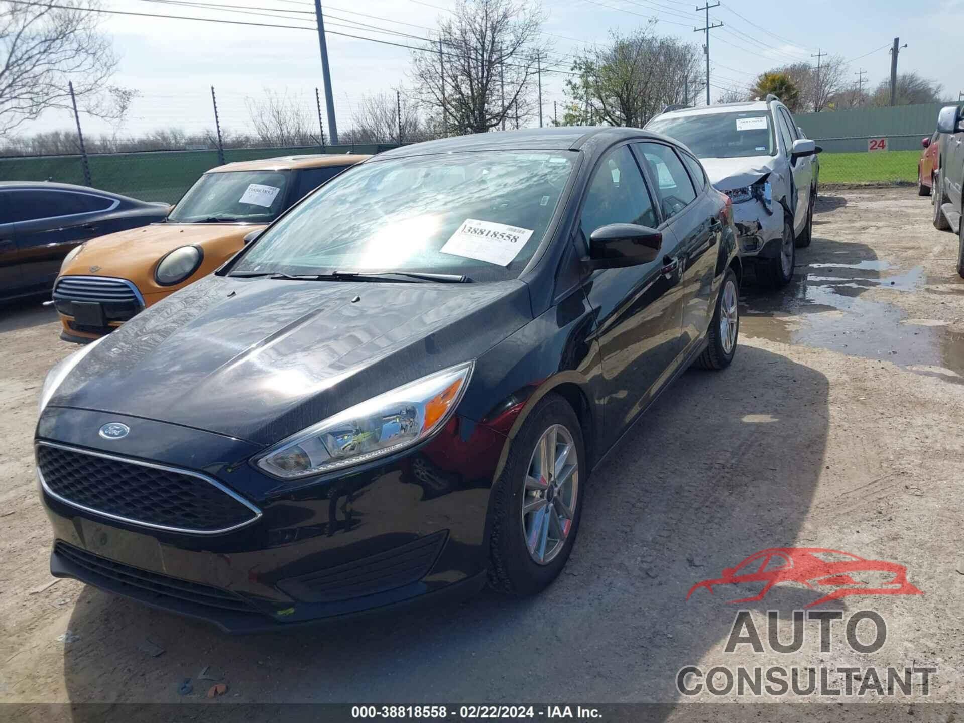 FORD FOCUS 2018 - 1FADP3K25JL200794