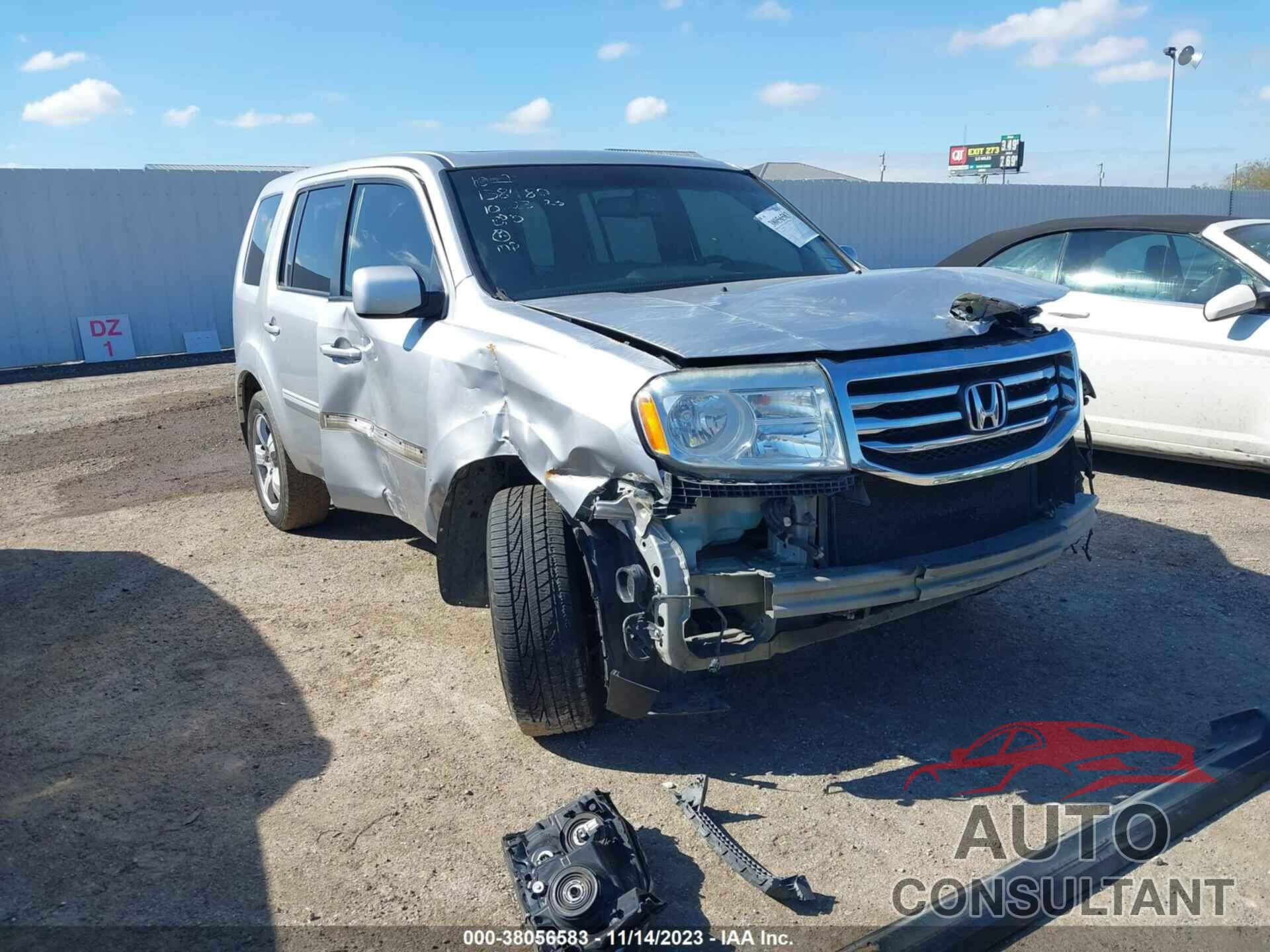 HONDA PILOT 2013 - 5FNYF3H54DB020679