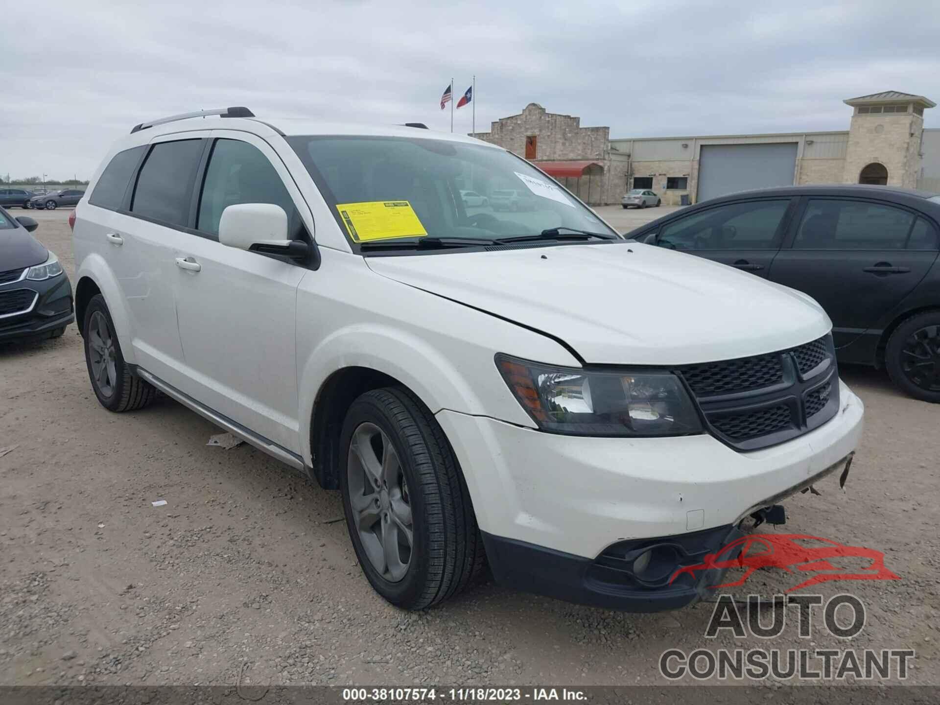 DODGE JOURNEY 2017 - 3C4PDCGG8HT626028